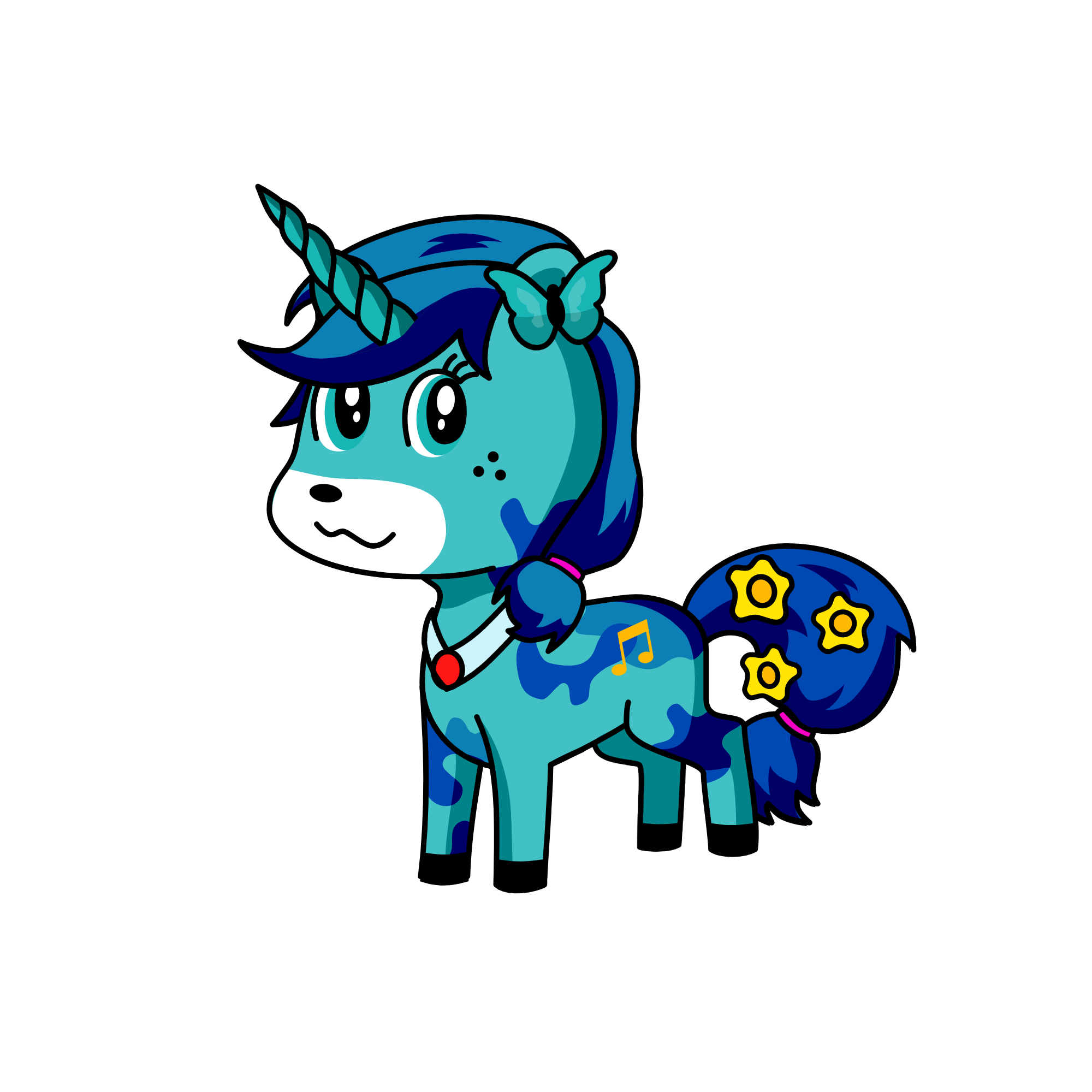 rocky, the unicorn