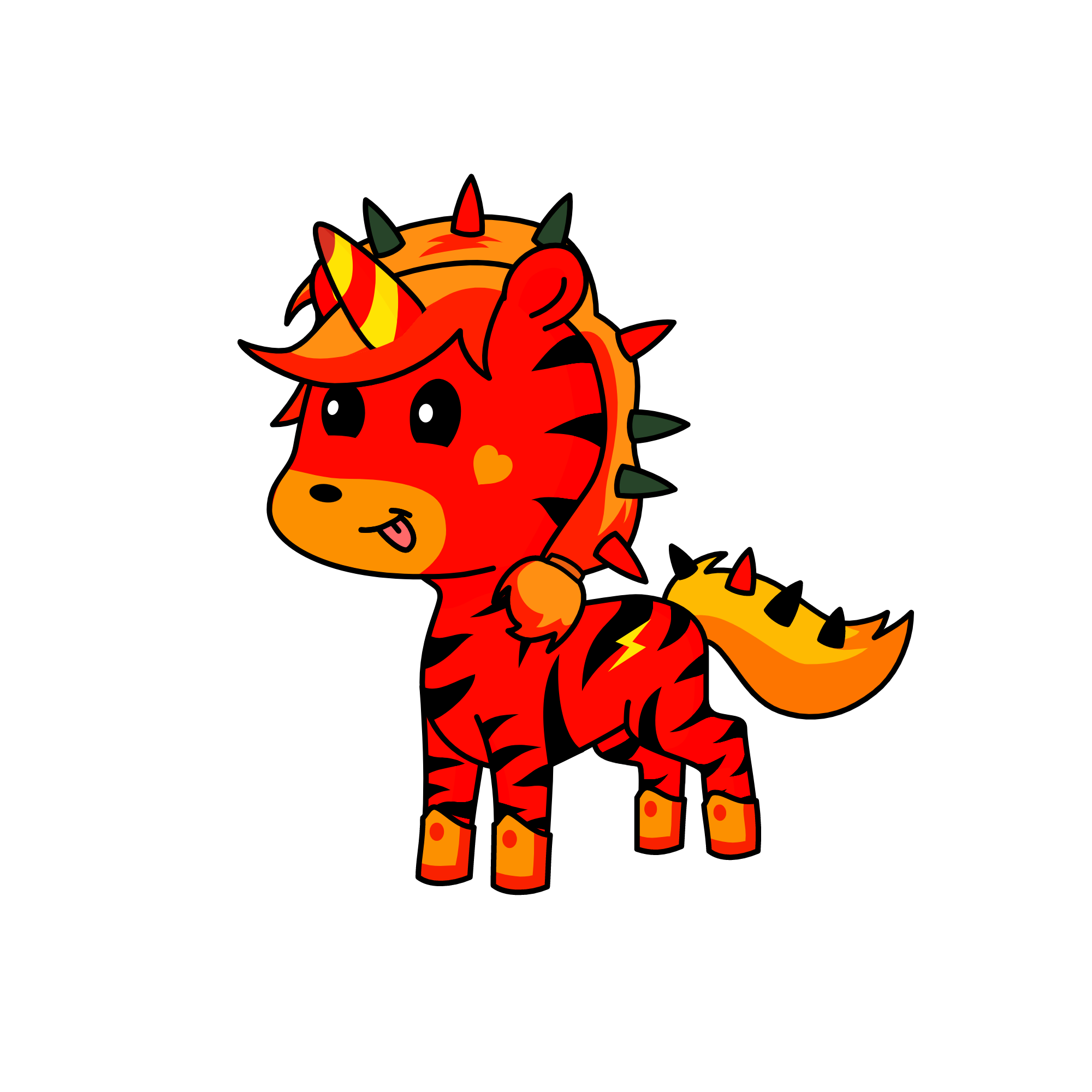Fiery, the unicorn