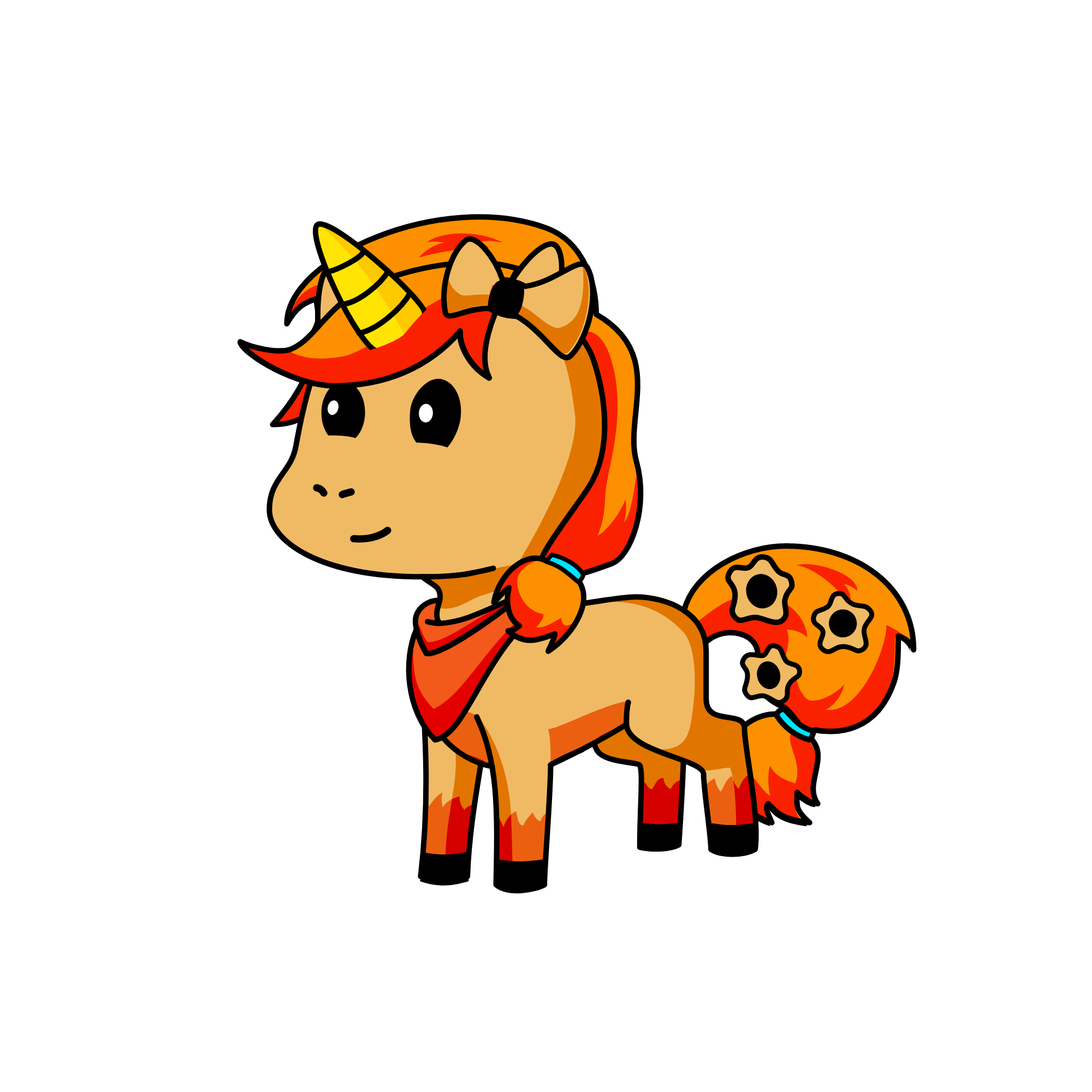 ☠, the unicorn