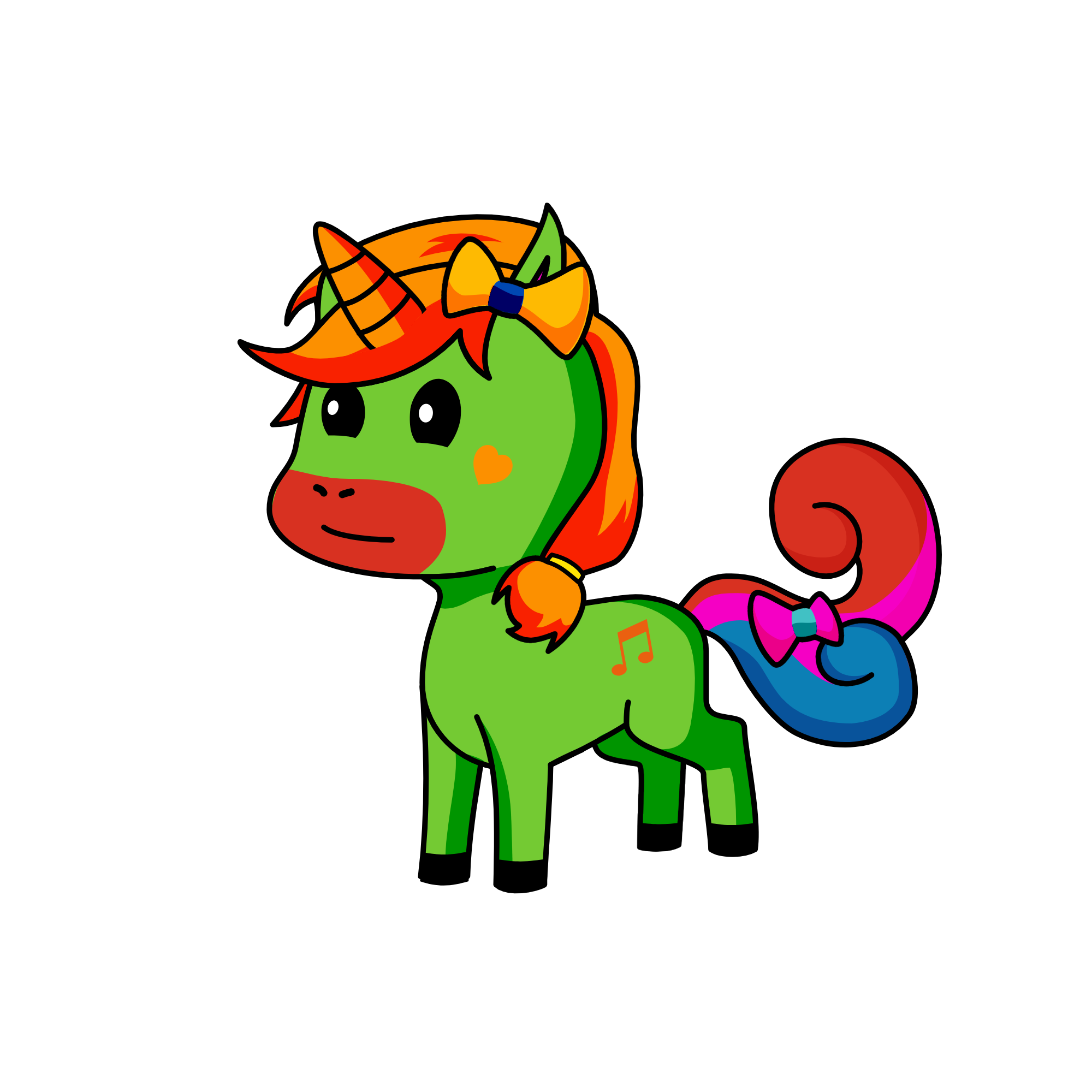  , the unicorn