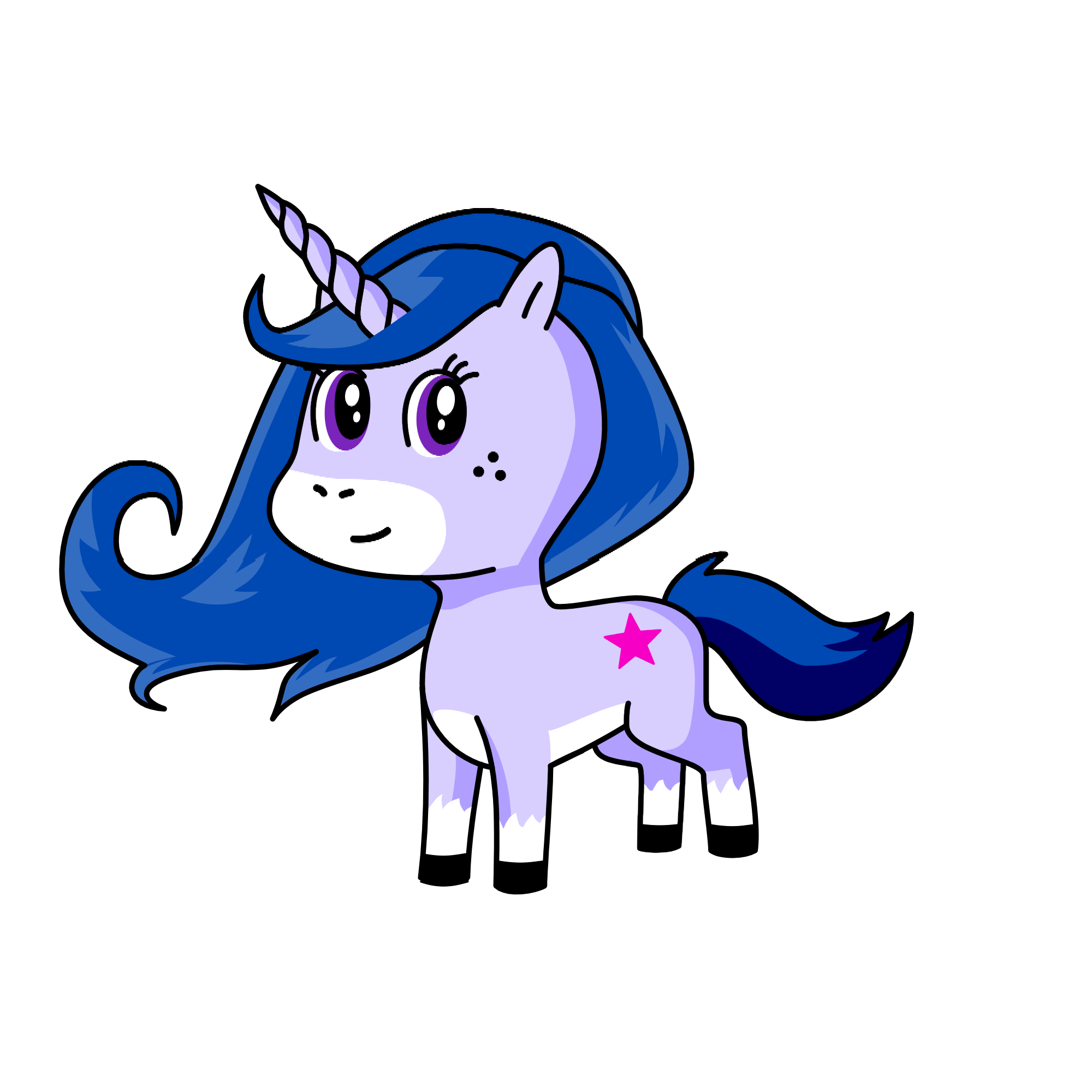 Twilight Sparkle, the unicorn
