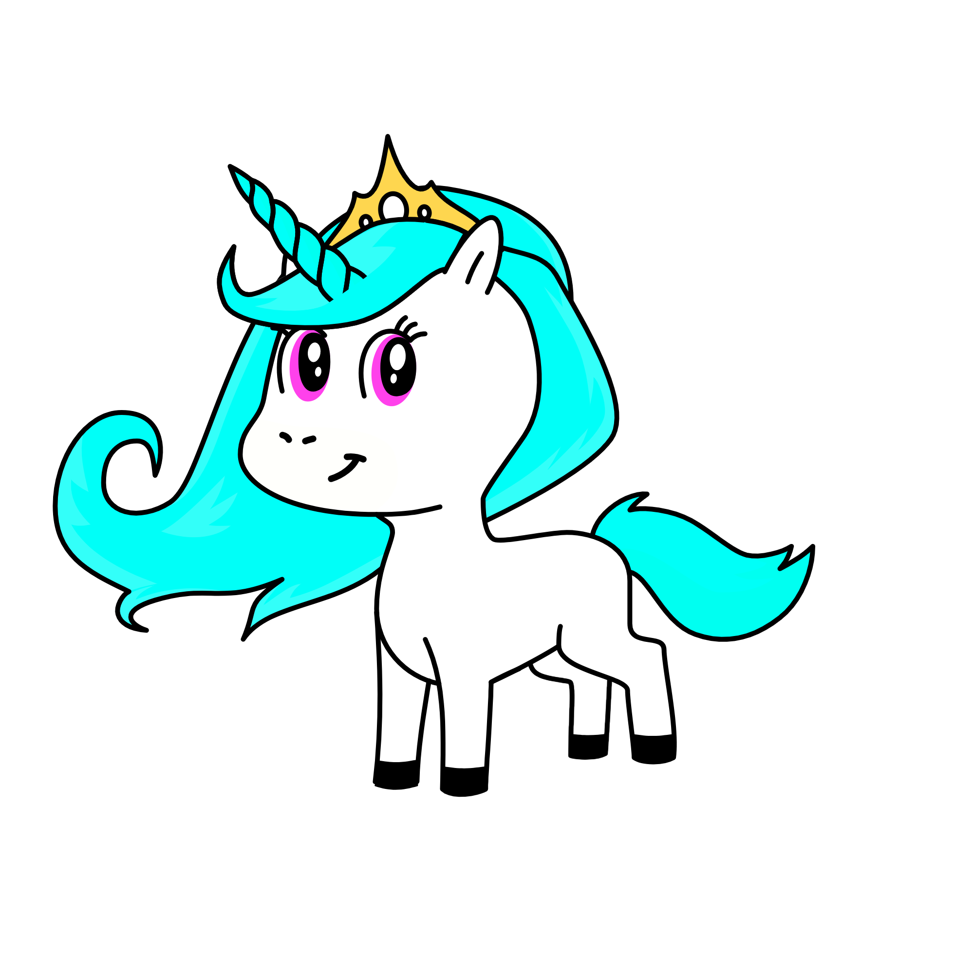 priness clesta, the unicorn