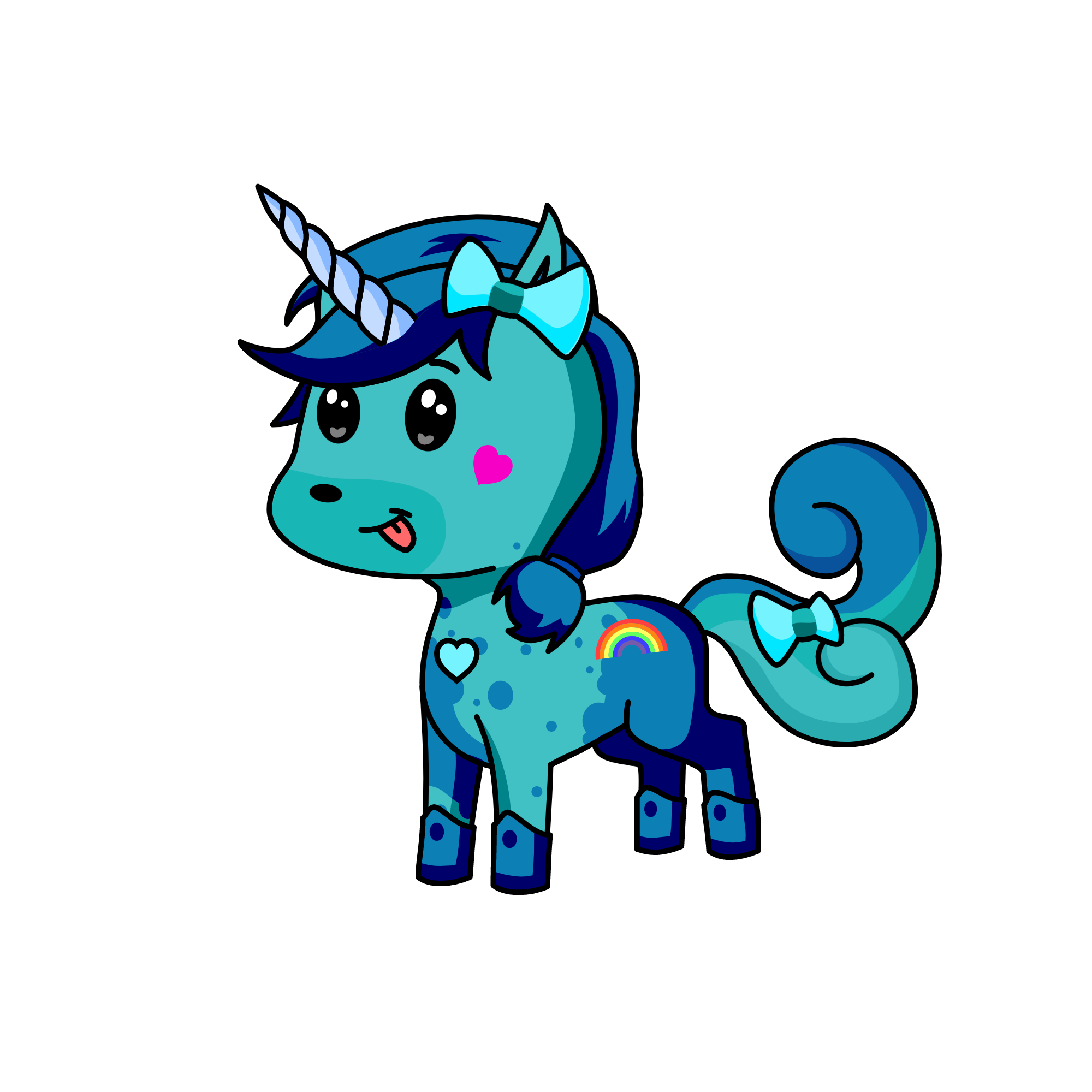 Gay Unicorn Power, the unicorn
