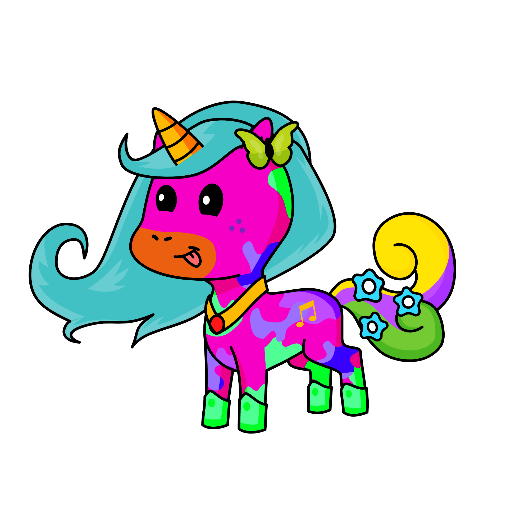 puty uncorn, the unicorn