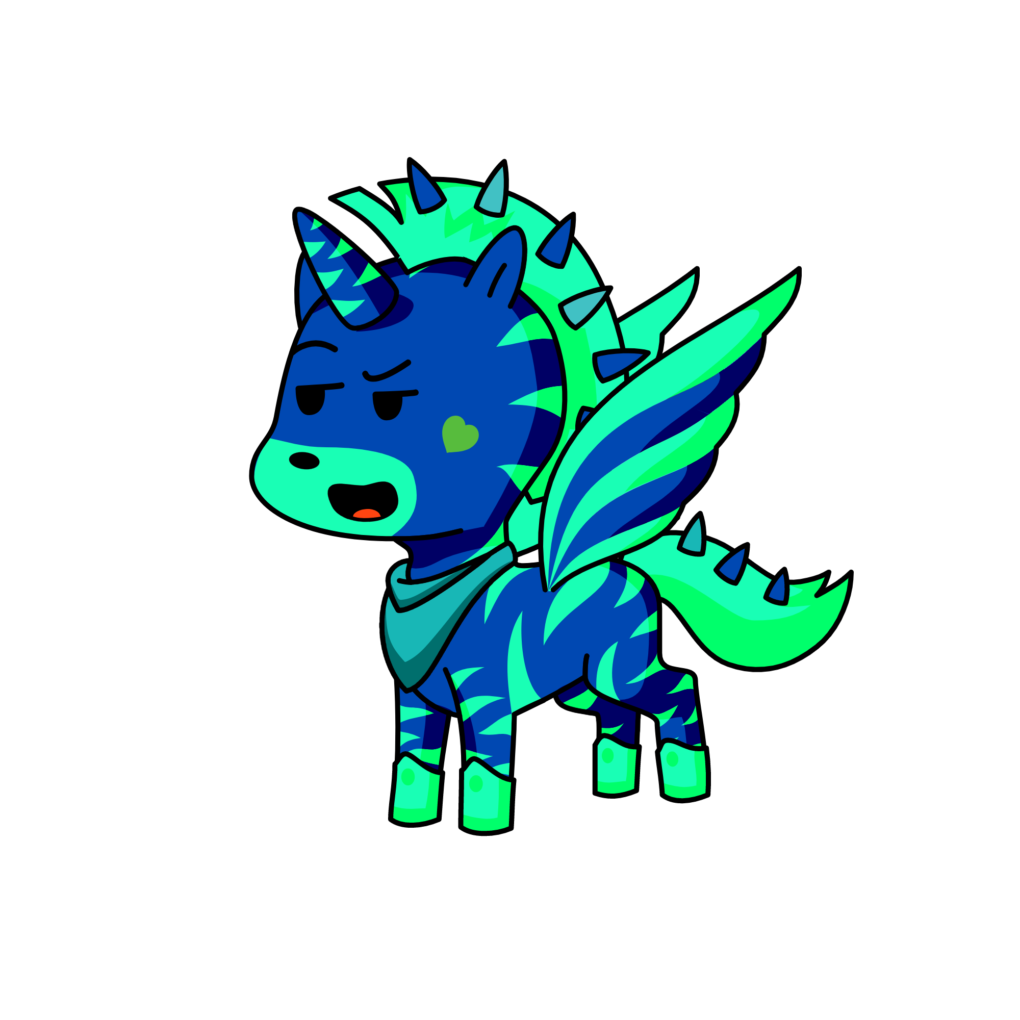 dase, the unicorn