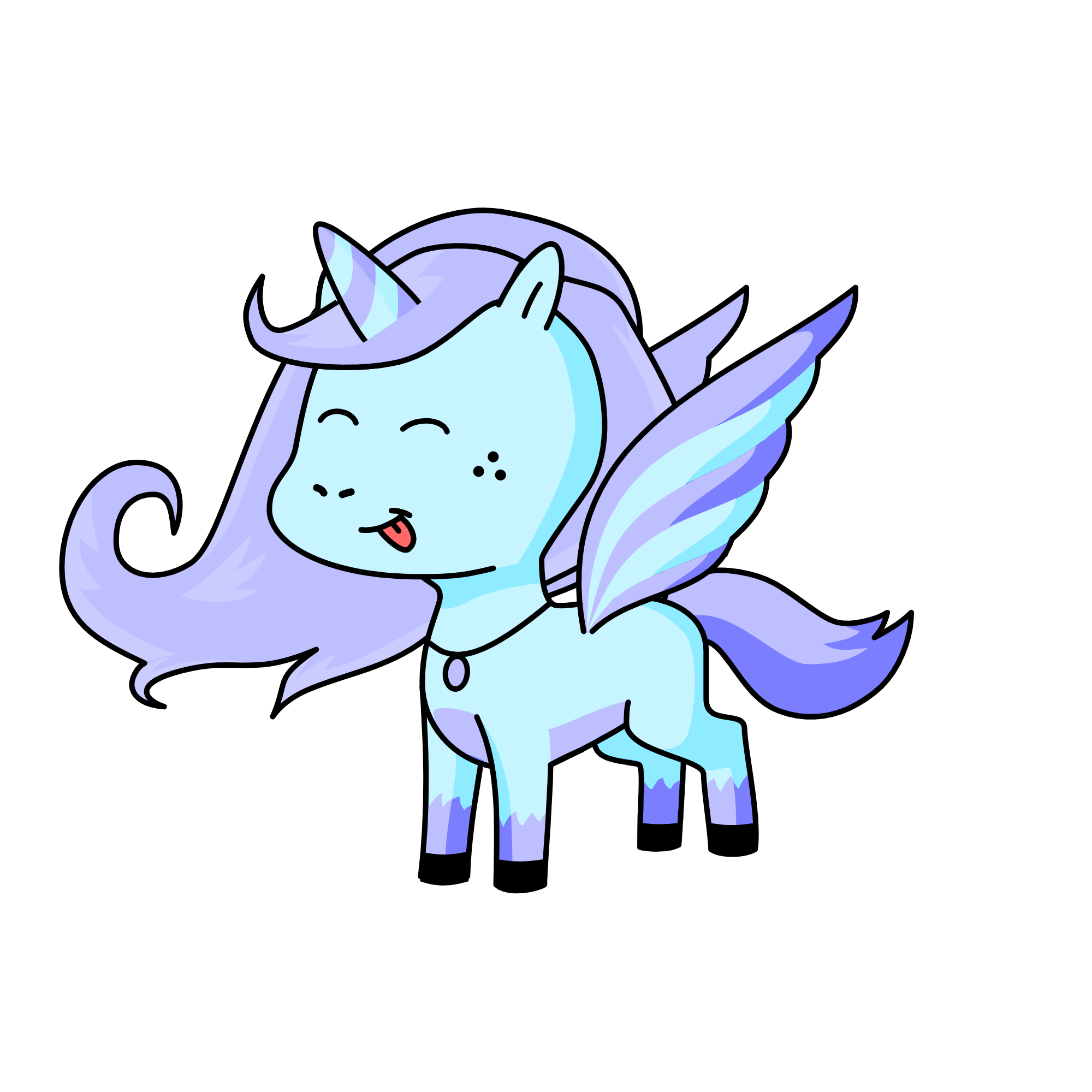 Snowy, the unicorn