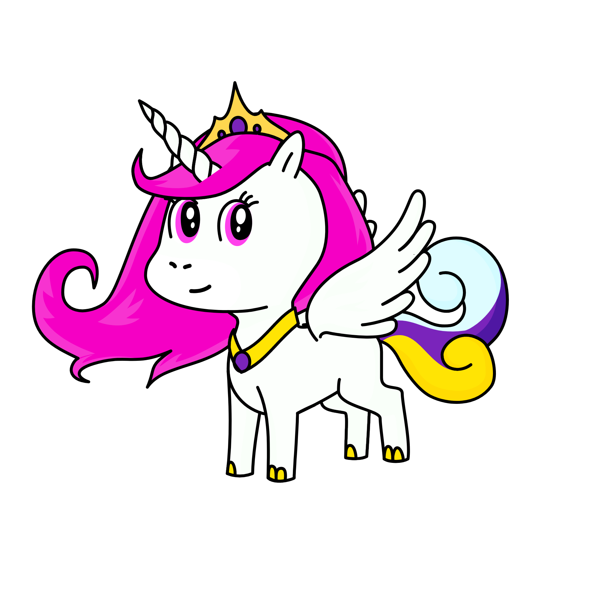 Celestia, the unicorn