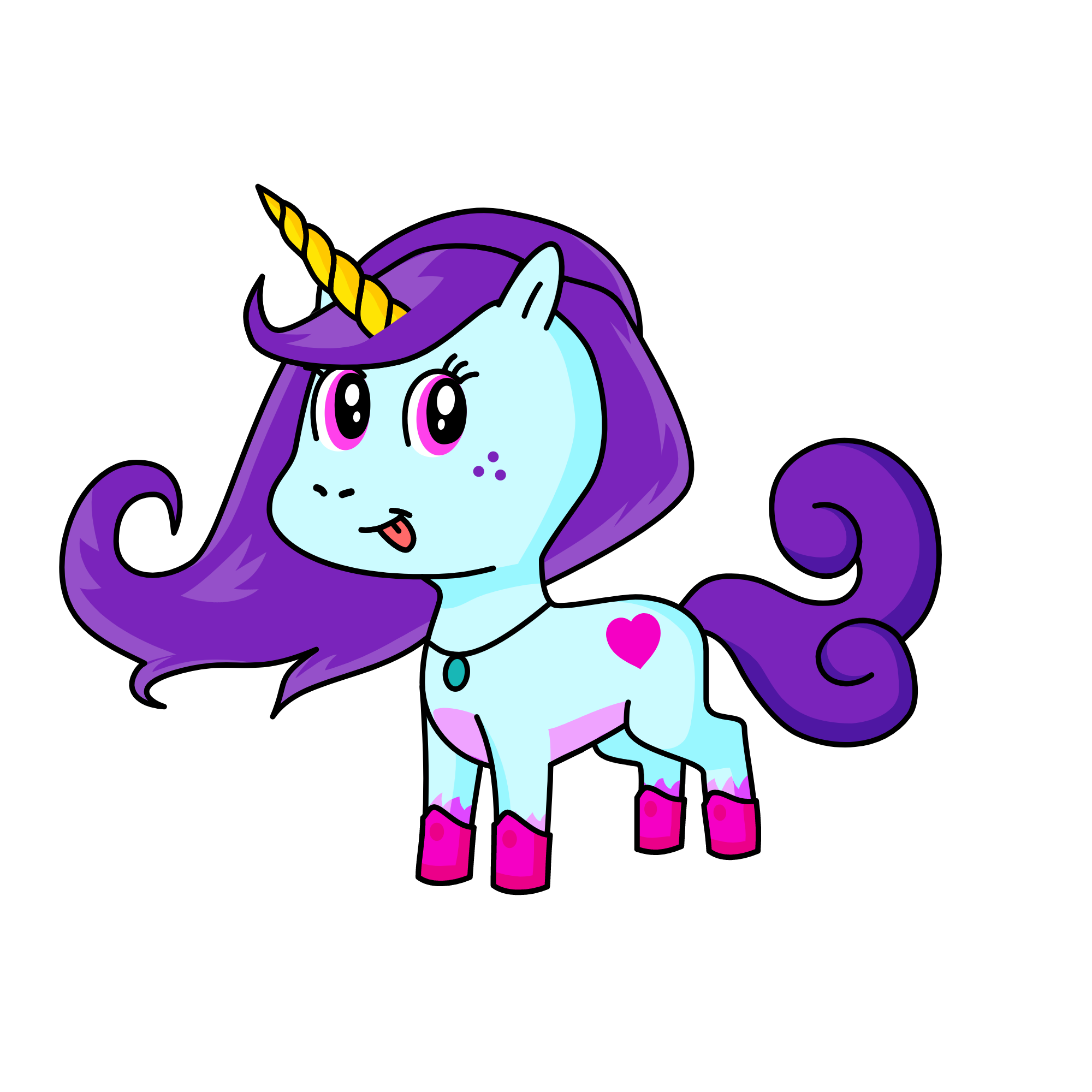 Celestia, the unicorn