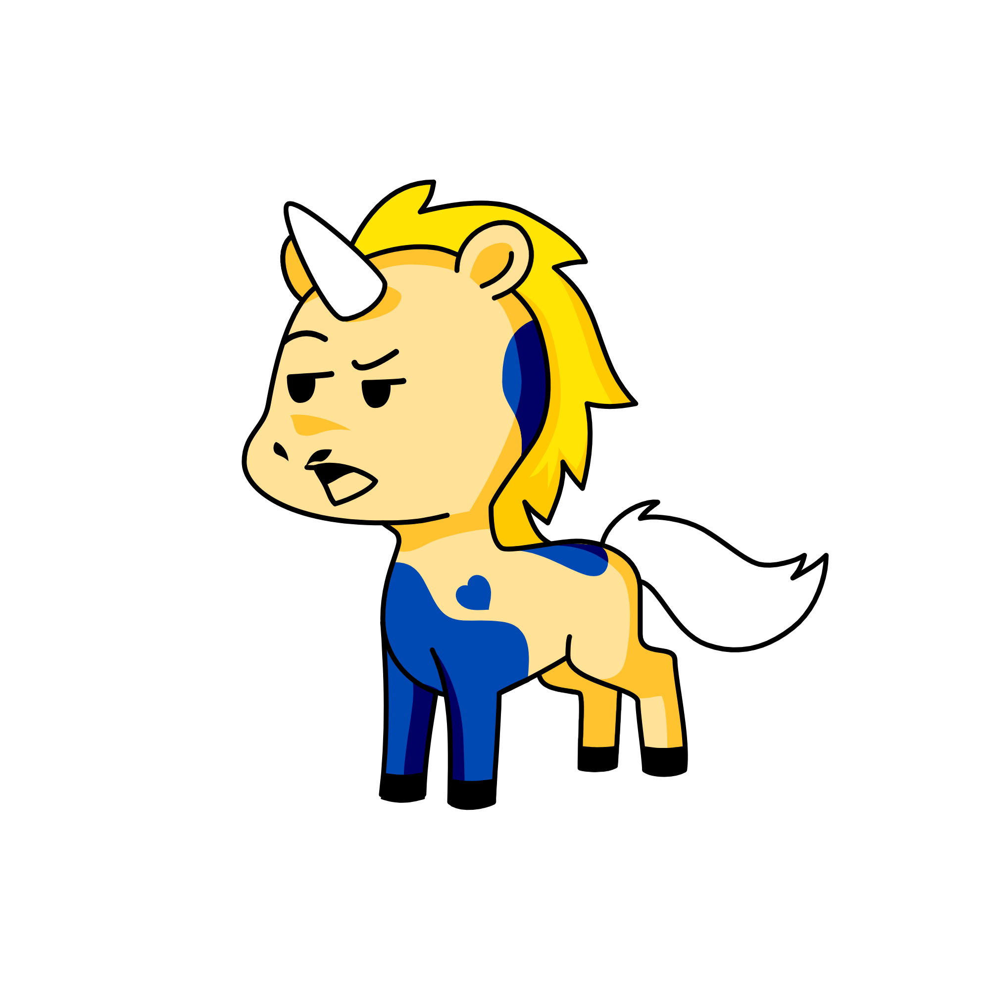 Cosmo, the unicorn