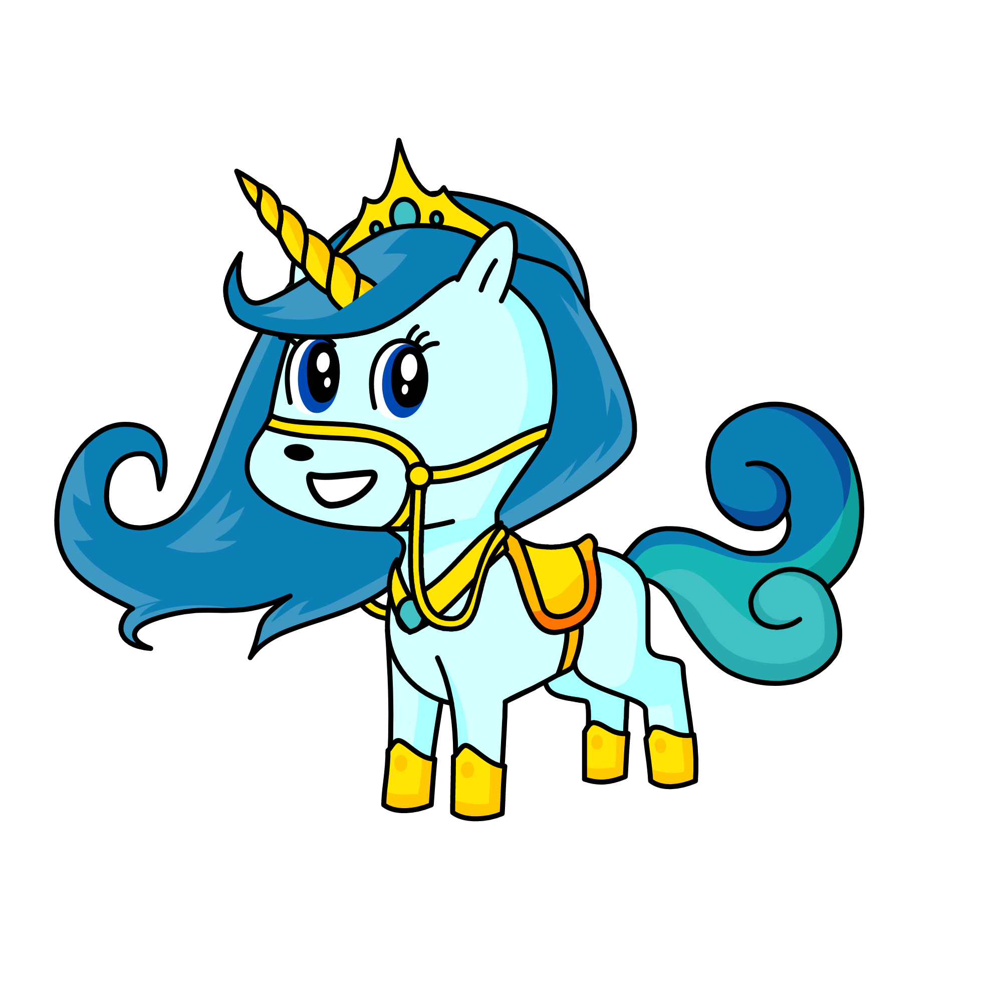princess luna, the unicorn