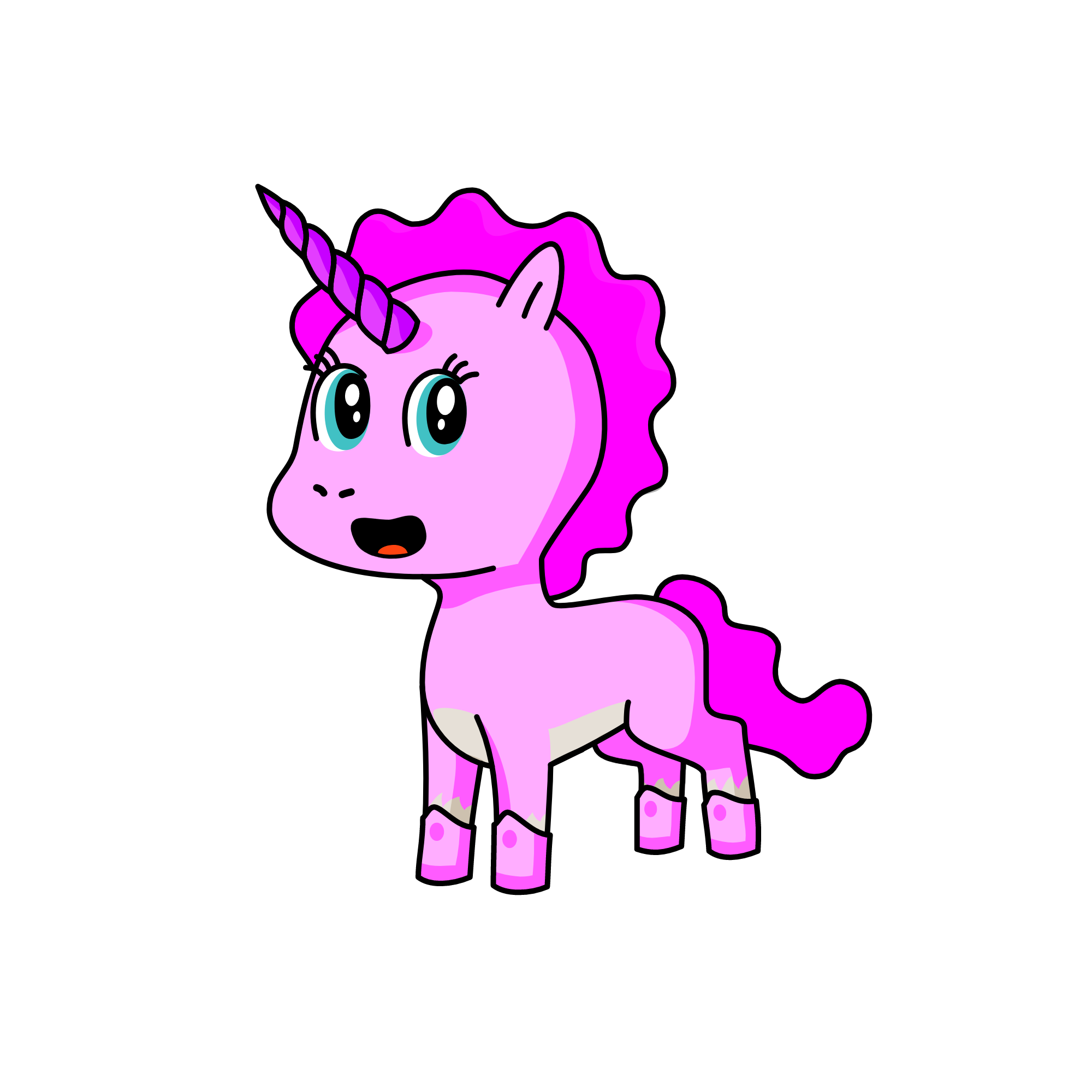 pinkie pie, the unicorn