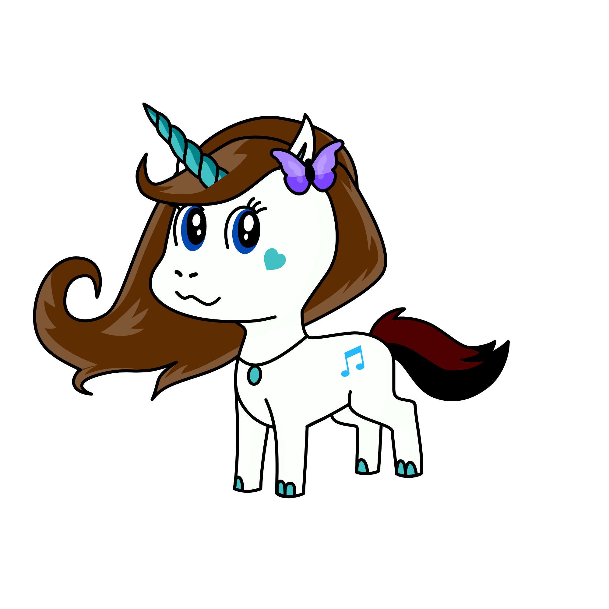 雲蝴蝶, the unicorn