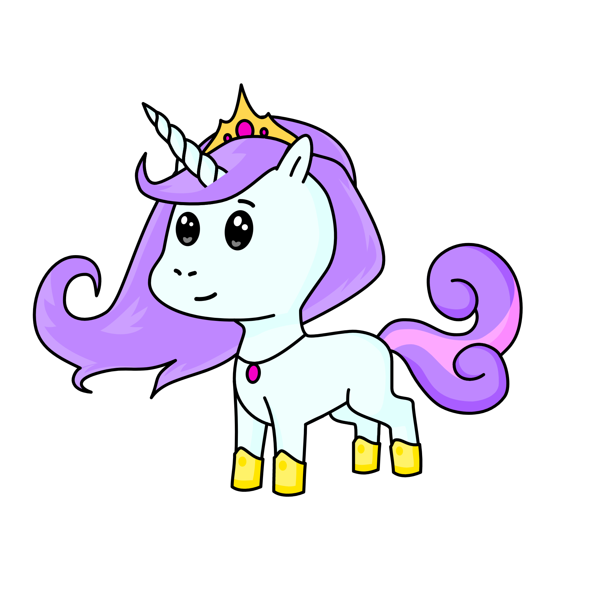 Princess Leon, the unicorn