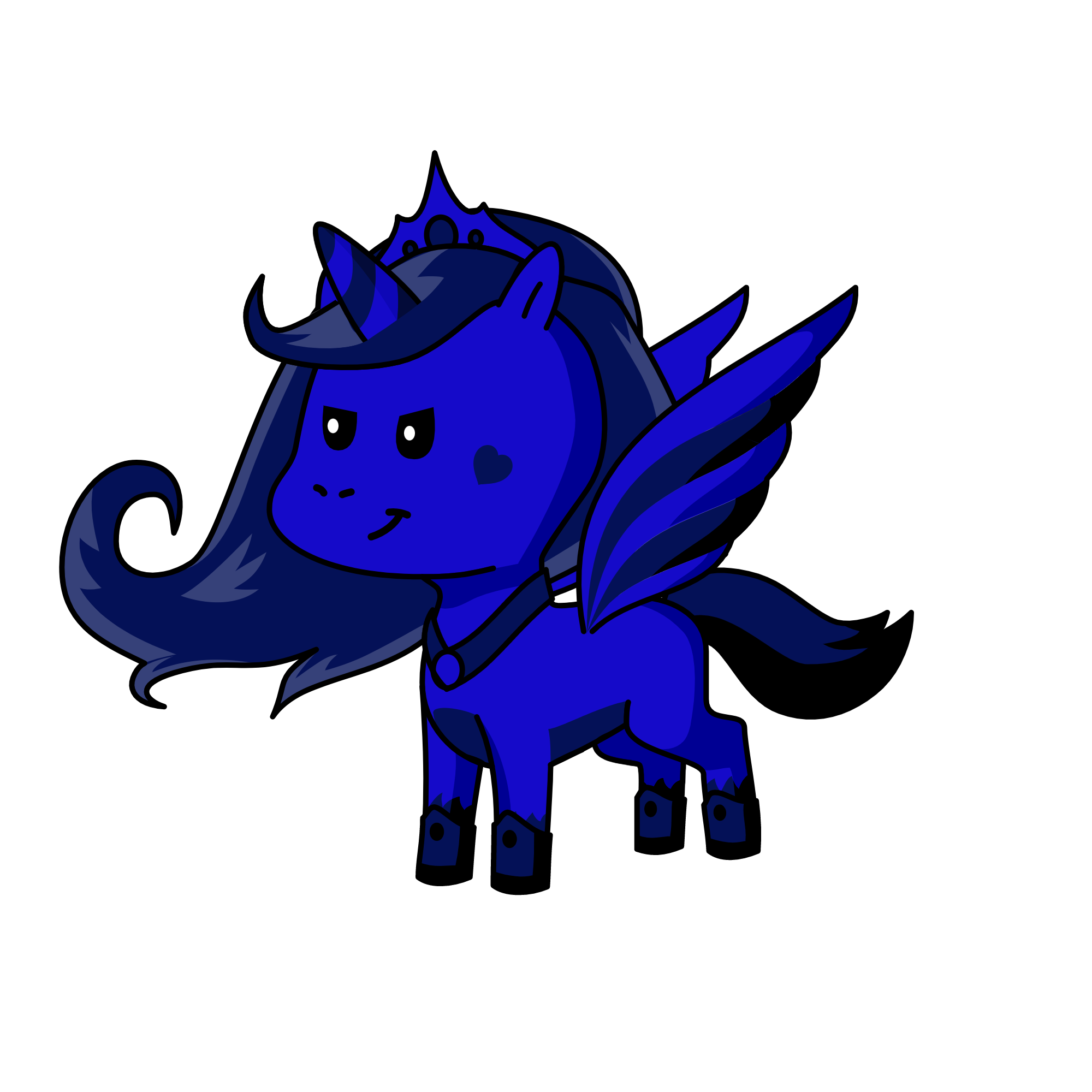 Luna, the unicorn