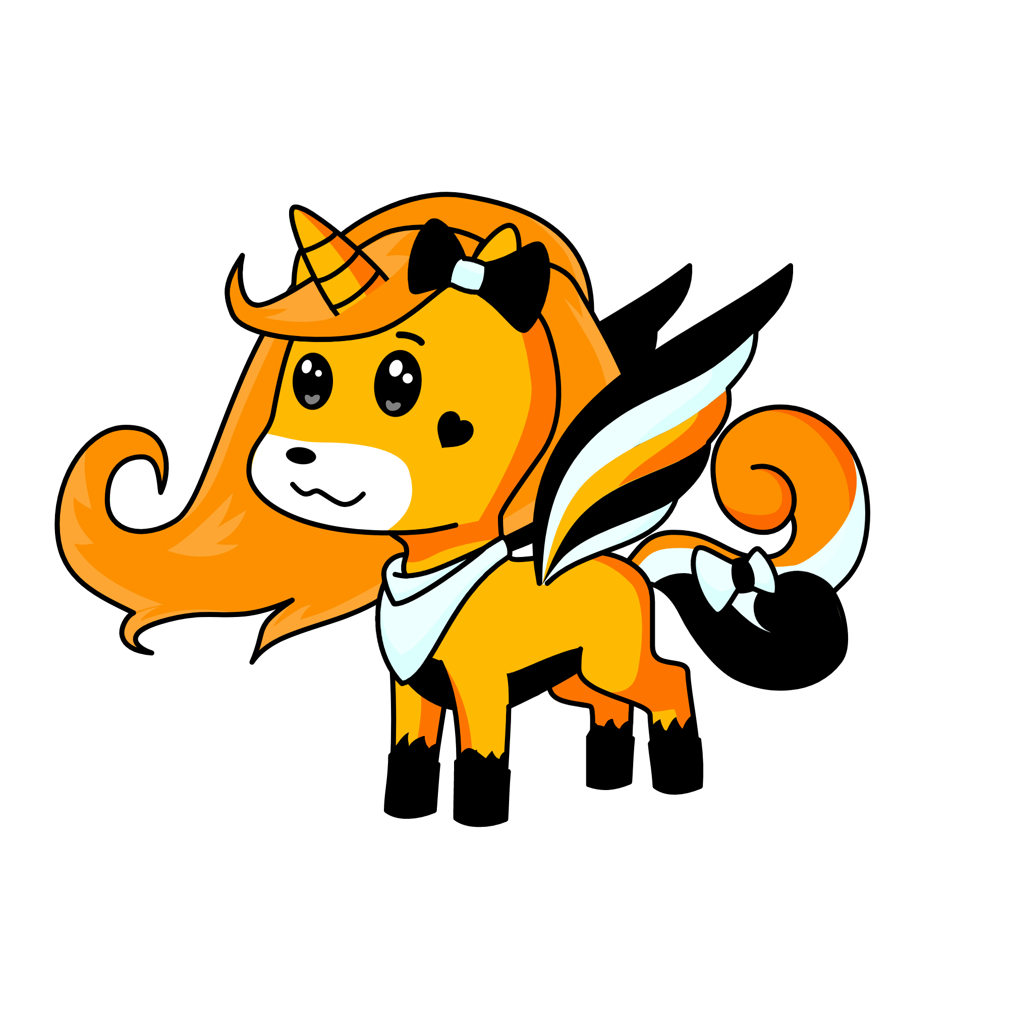 FOXY, the unicorn