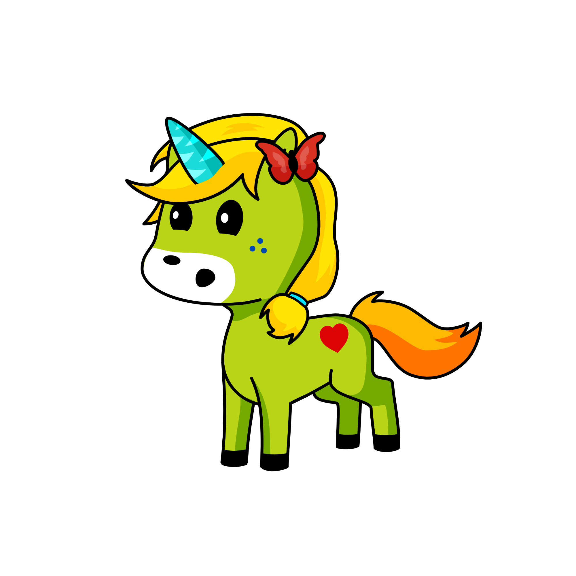 Hushpuppy, the unicorn