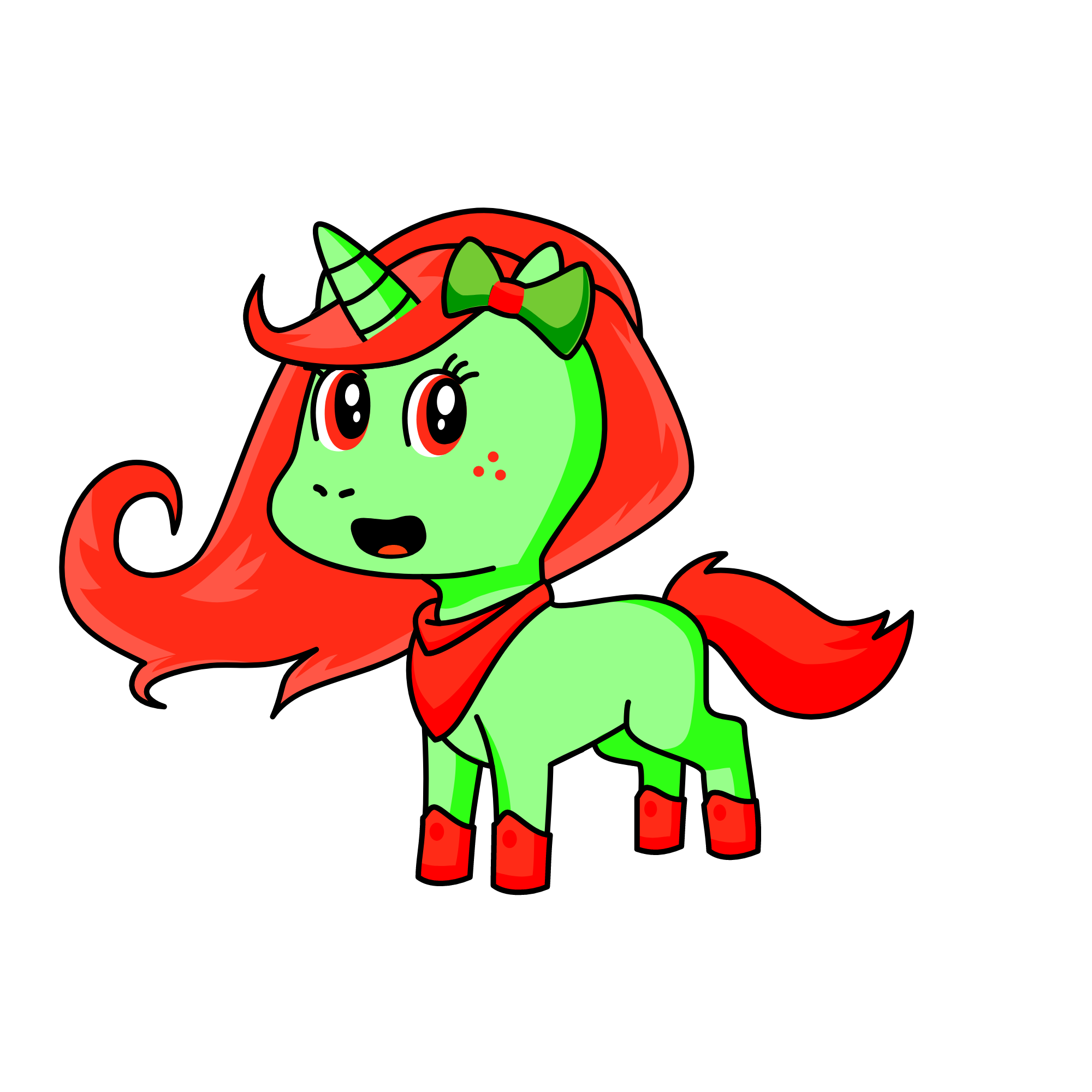 arbuze, the unicorn