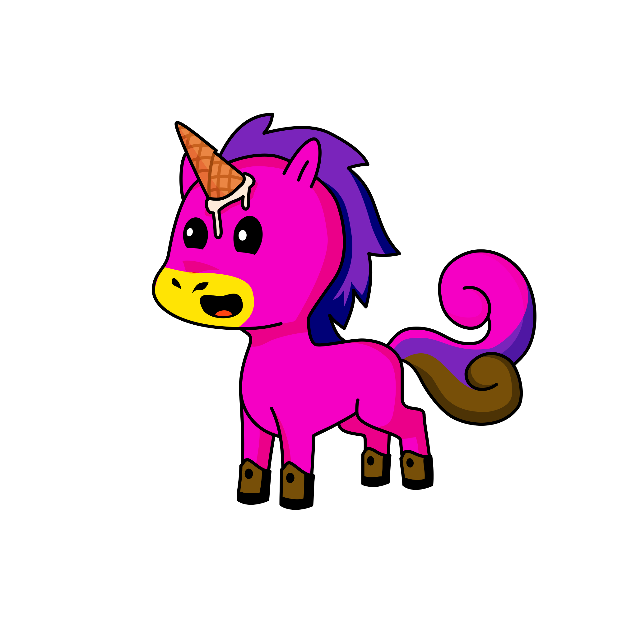J and K and T, the unicorn