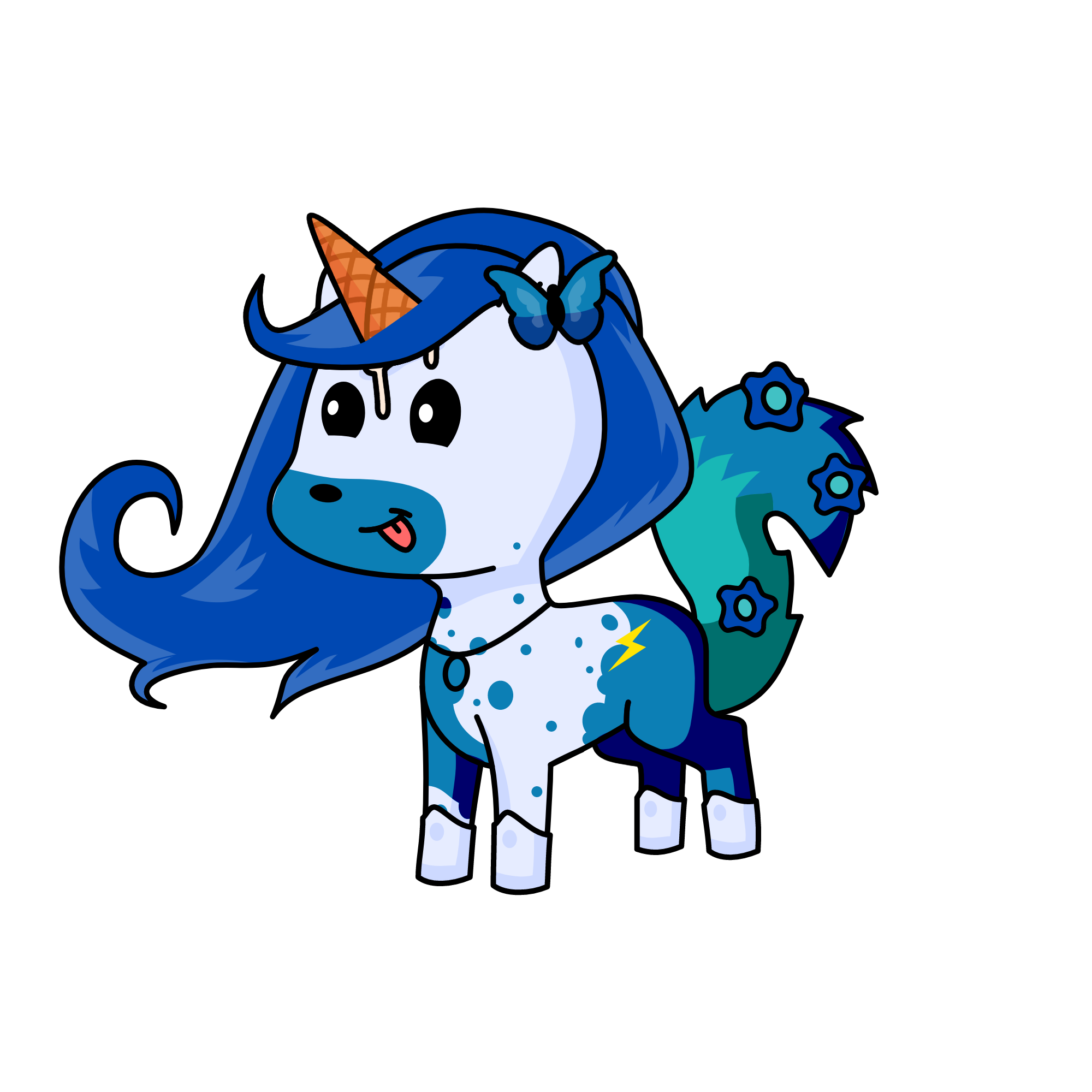 Lolly Light, the unicorn