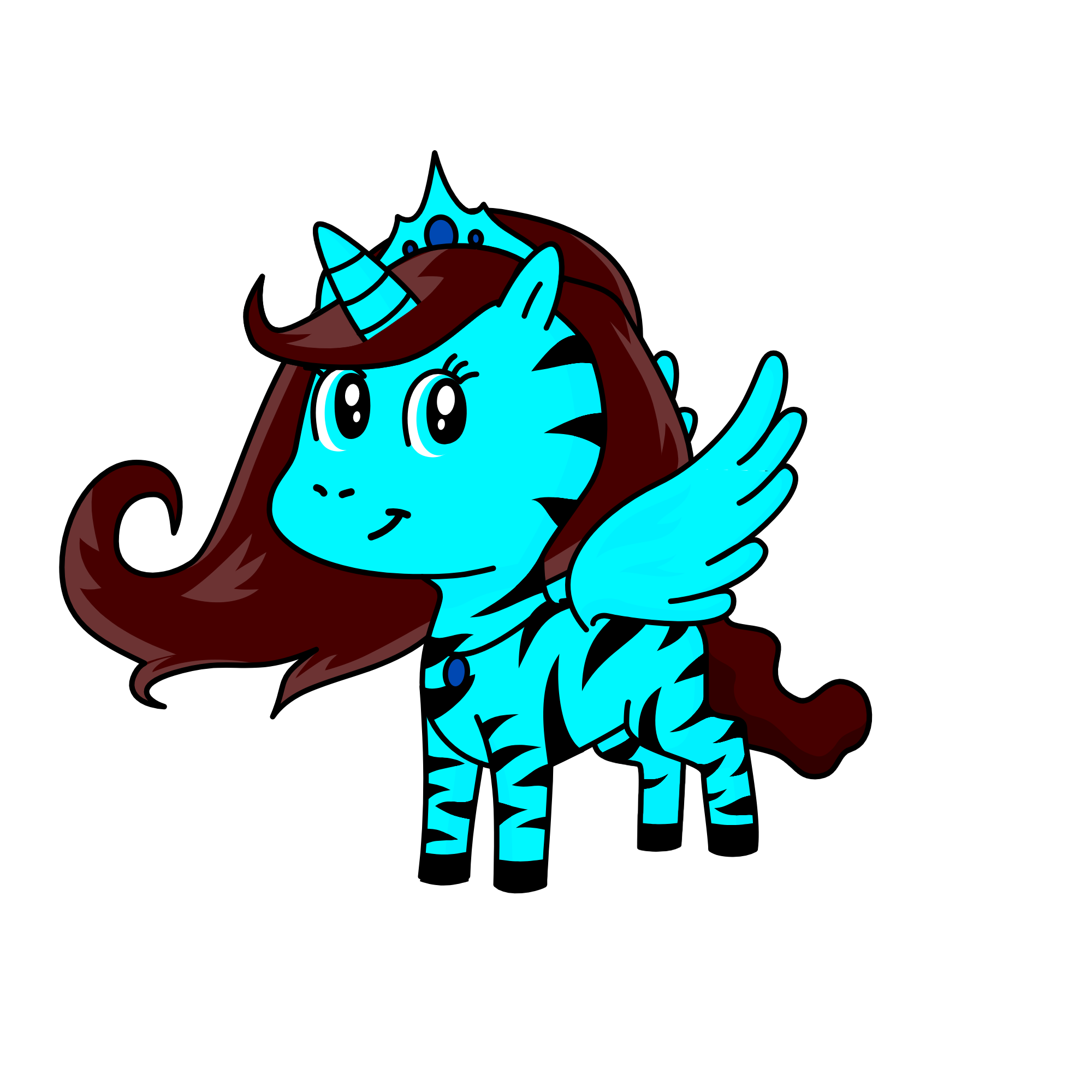 Ice Queen, the unicorn