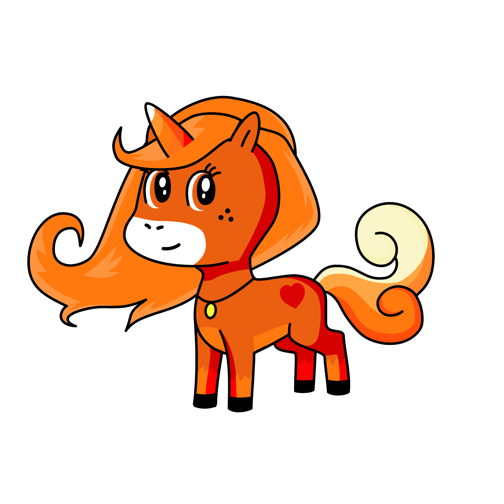 foxy, the unicorn