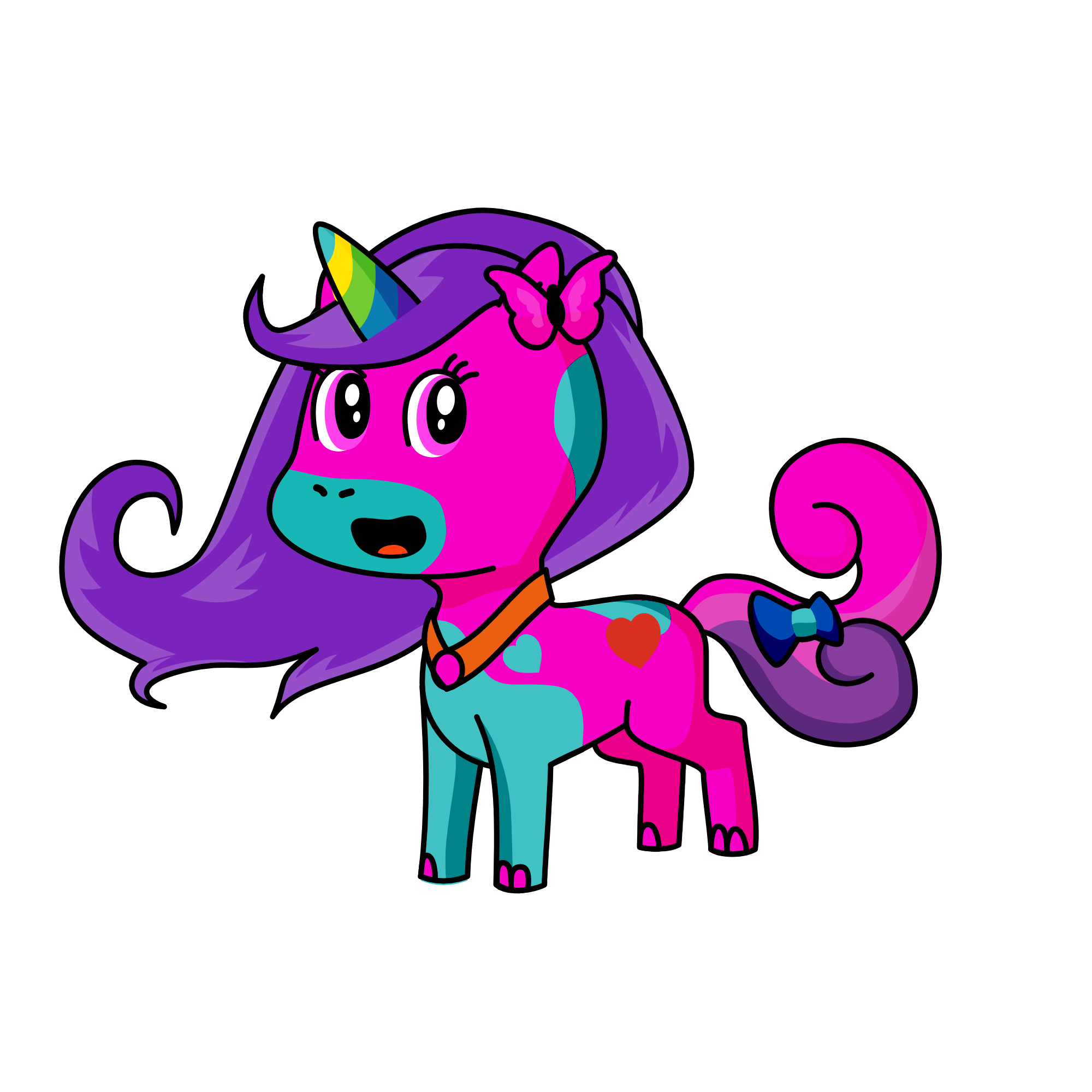 cutie baby, the unicorn