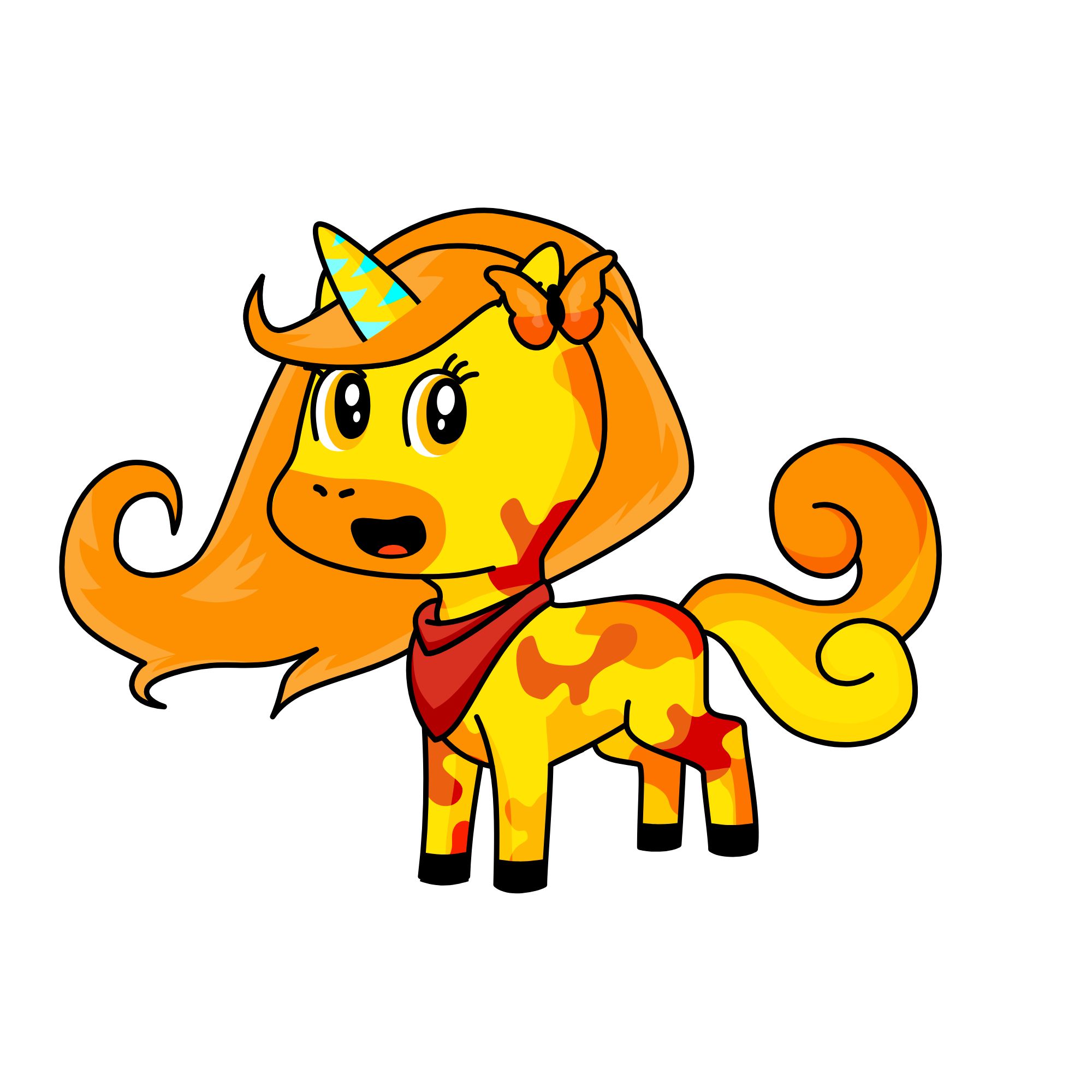 YELLOW, the unicorn
