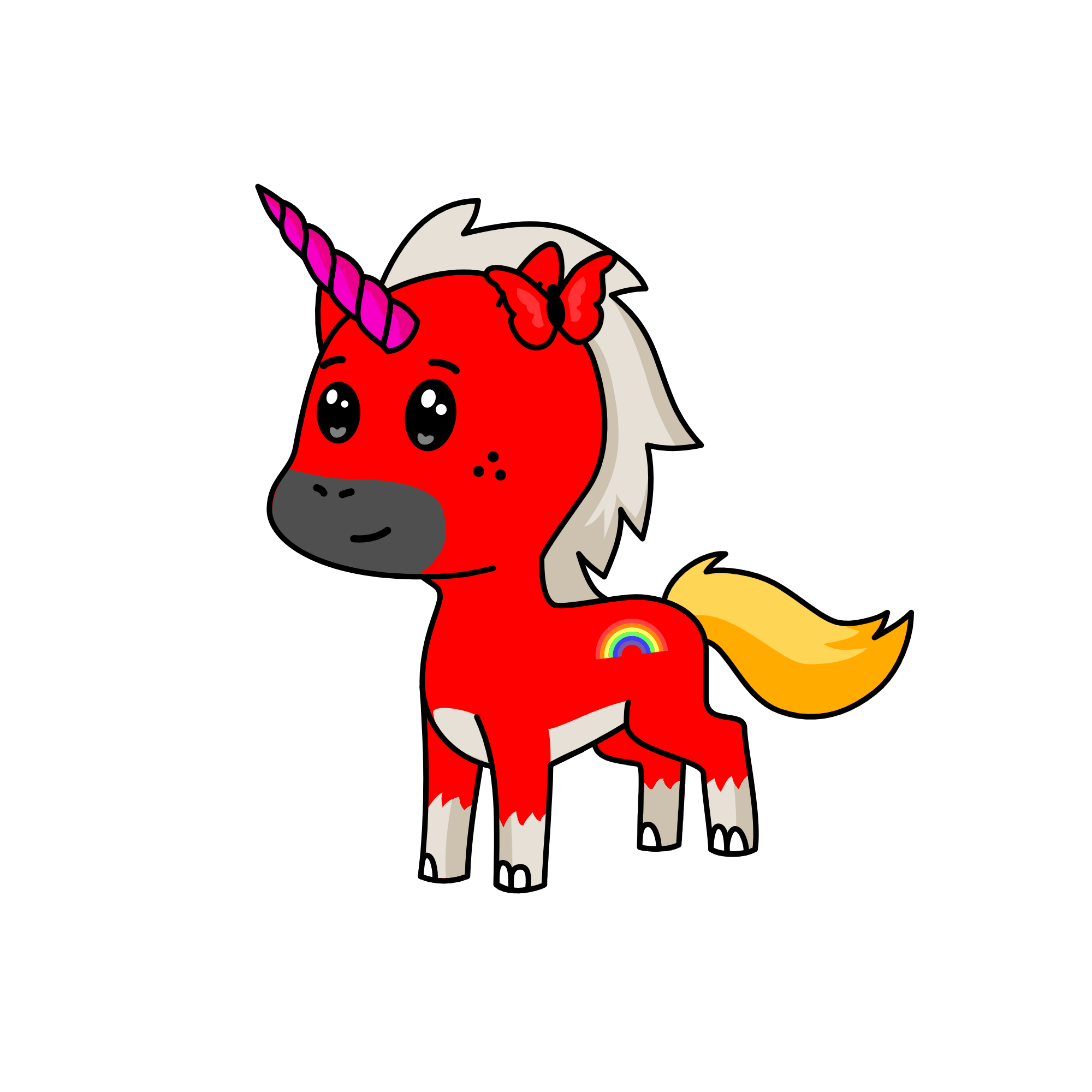 bo, the unicorn