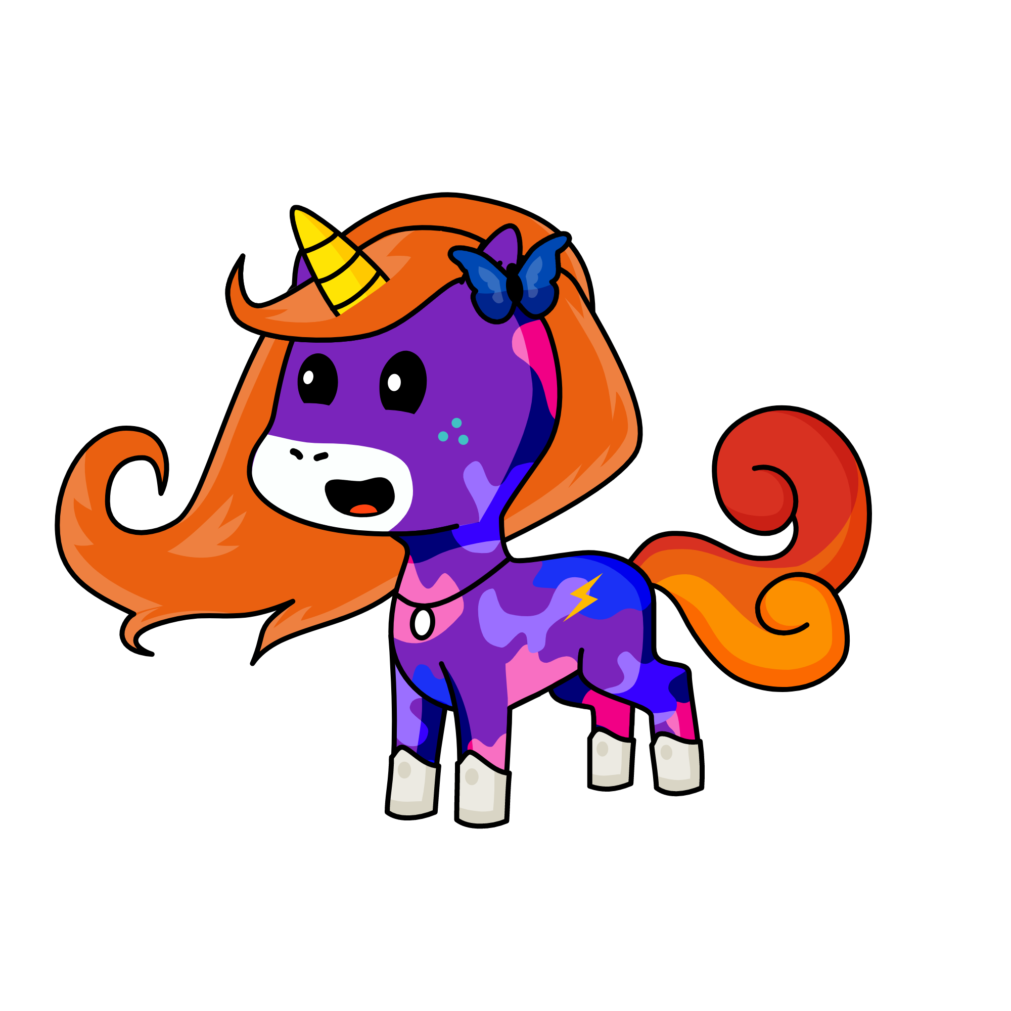Luna, the unicorn
