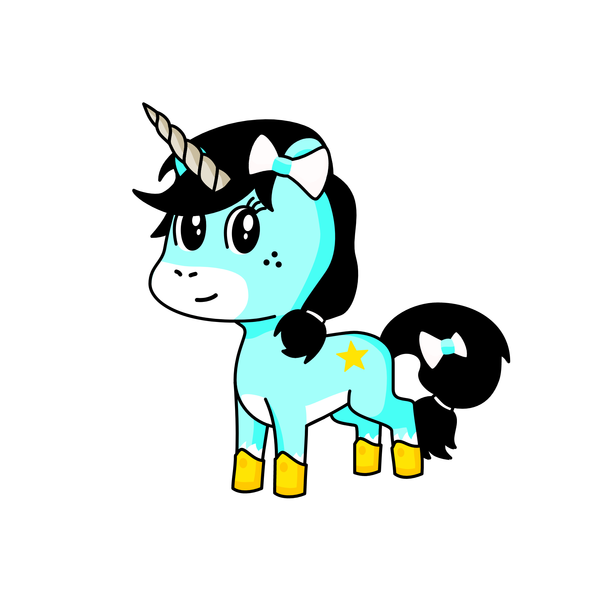 Daina, the unicorn