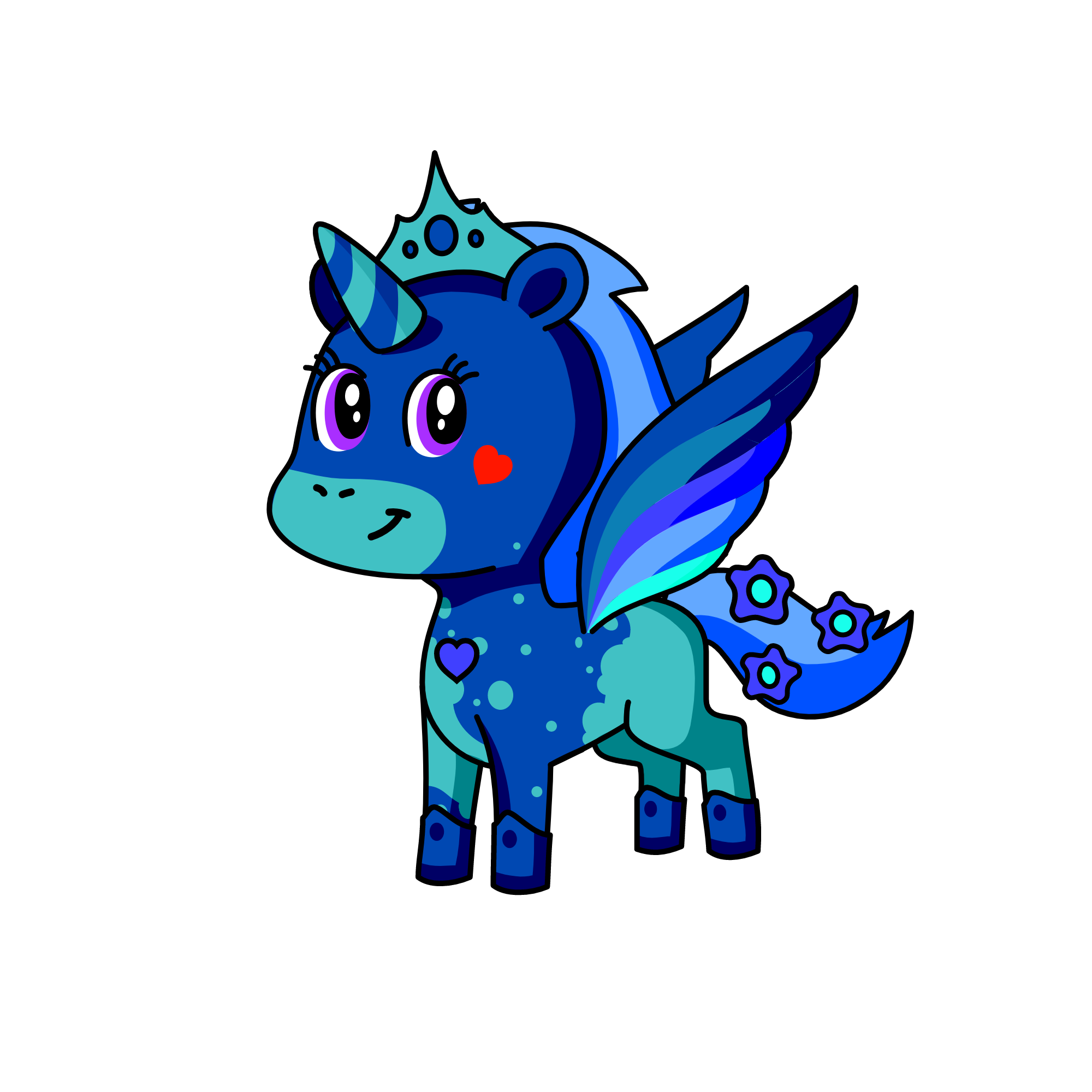 DARK, the unicorn