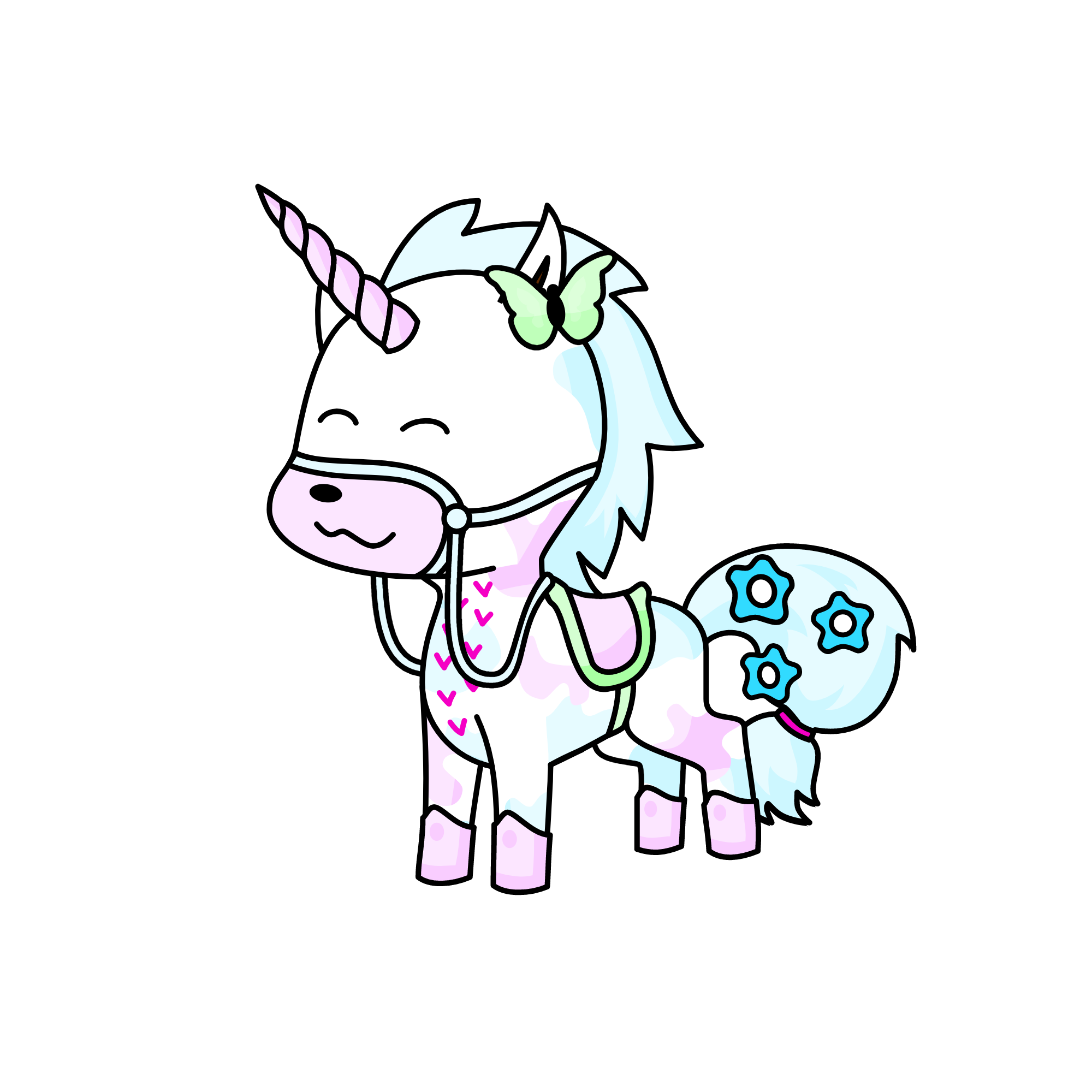 Maya, the unicorn