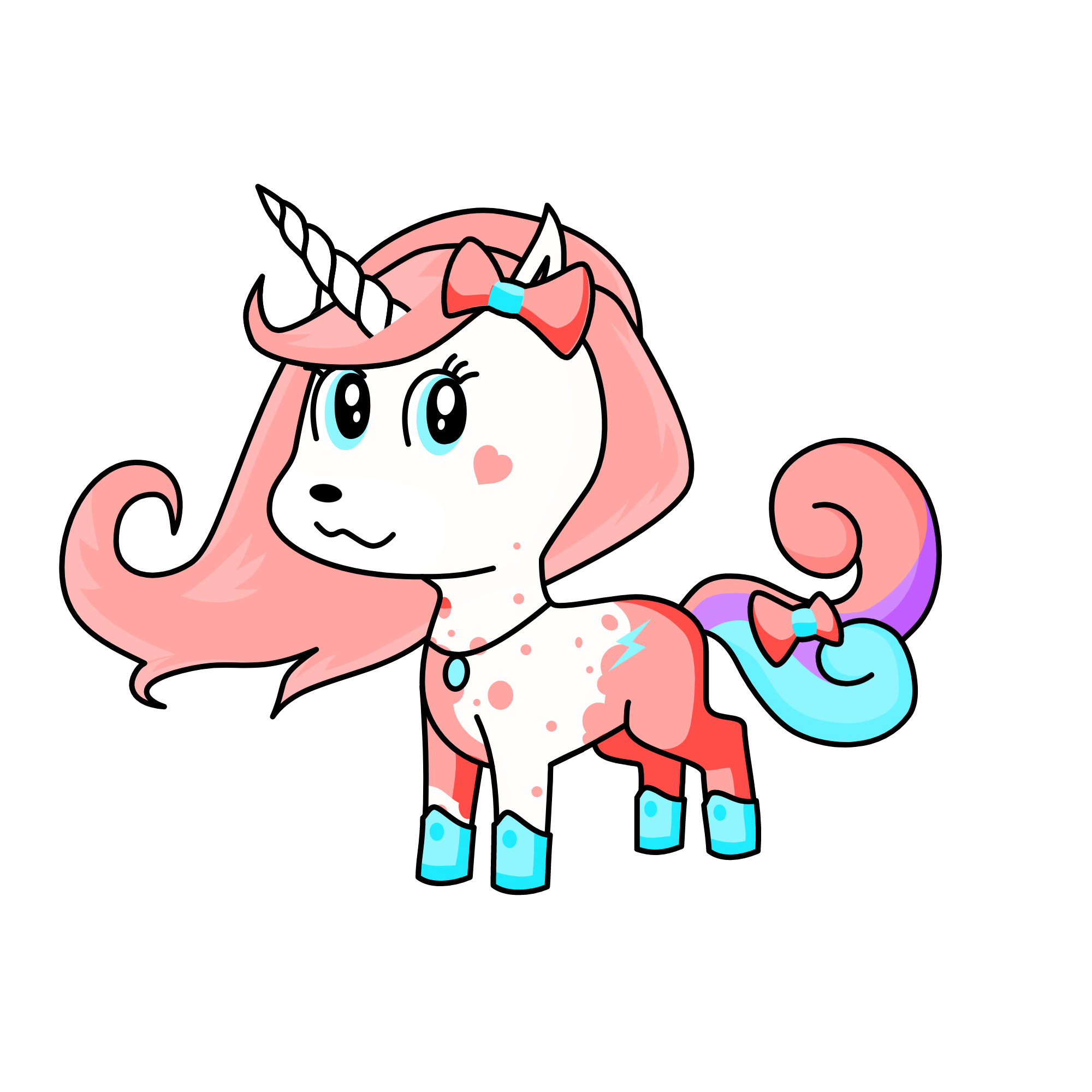 UwU (Kawaii princess), the unicorn