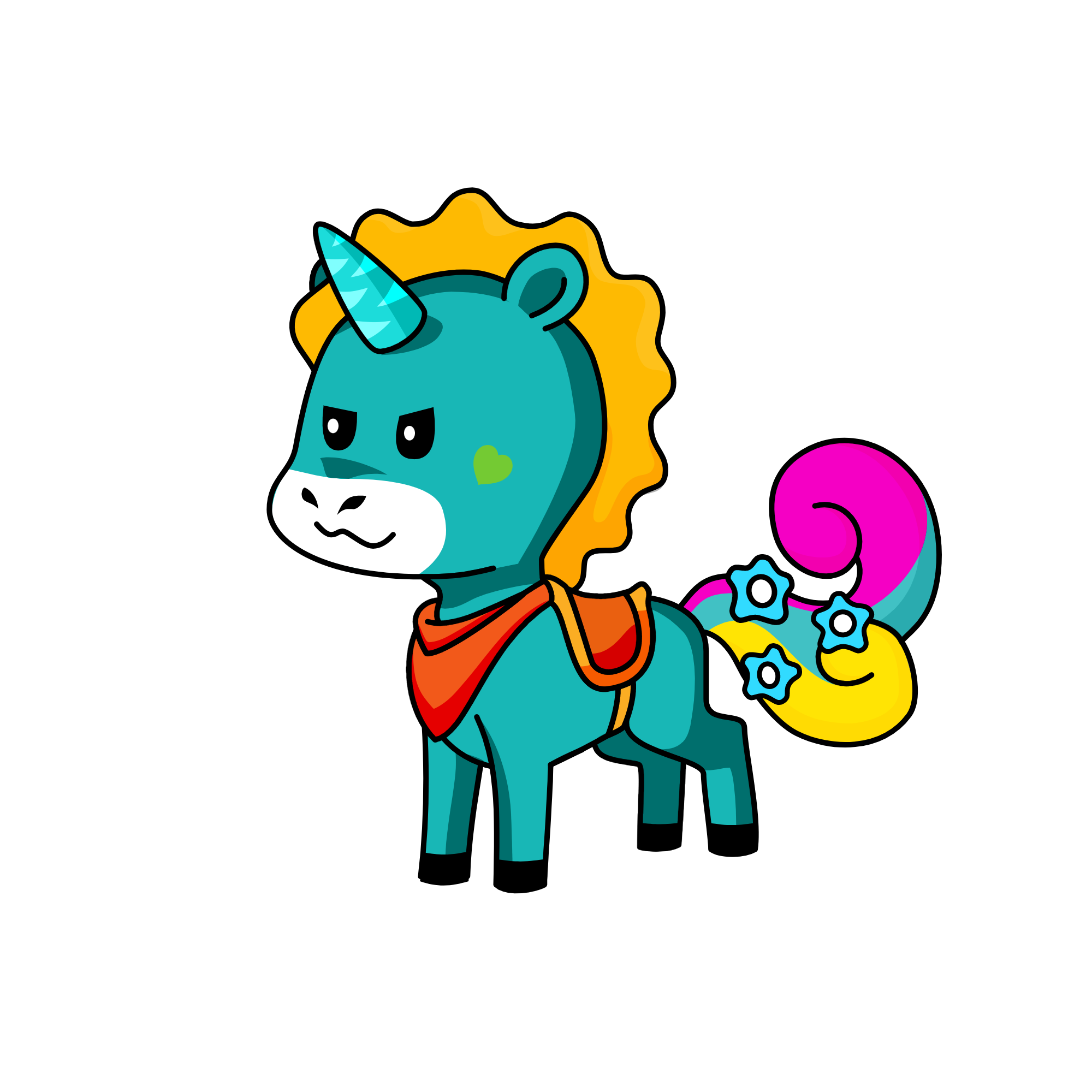 mkjin, the unicorn