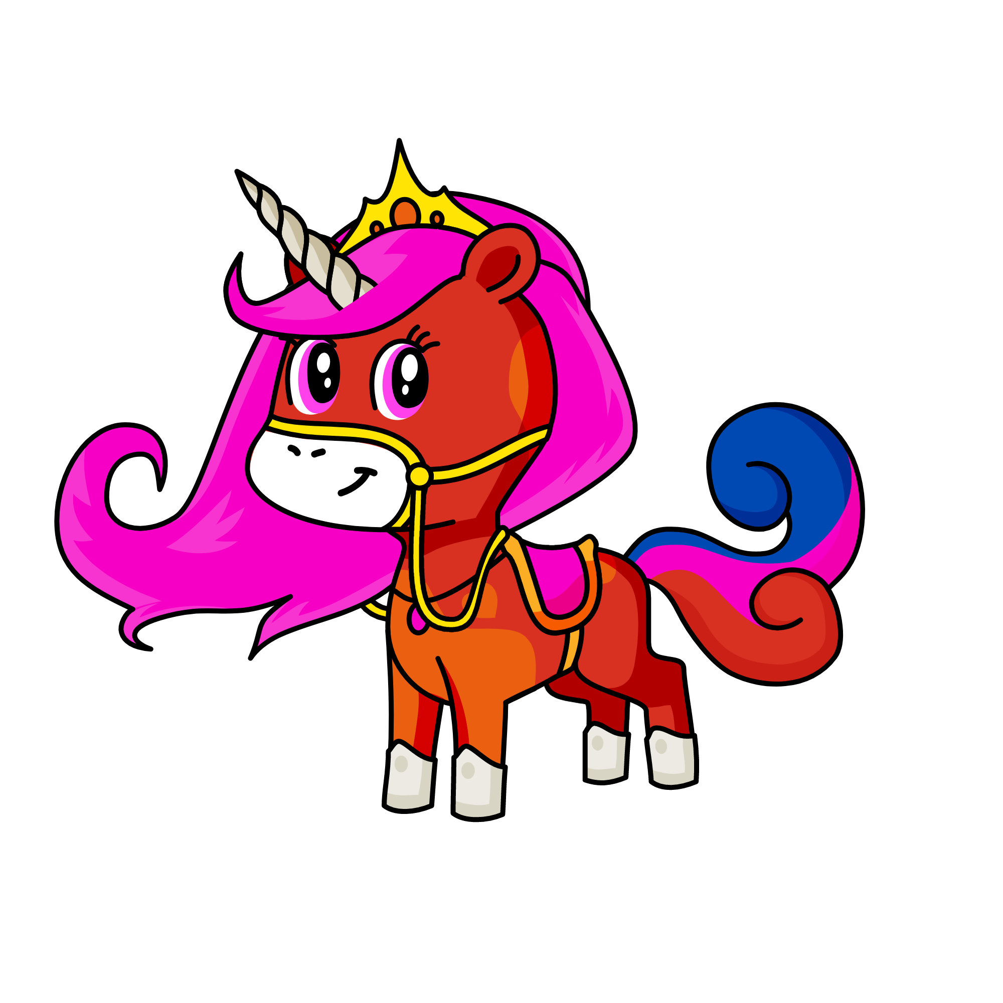 queen, the unicorn