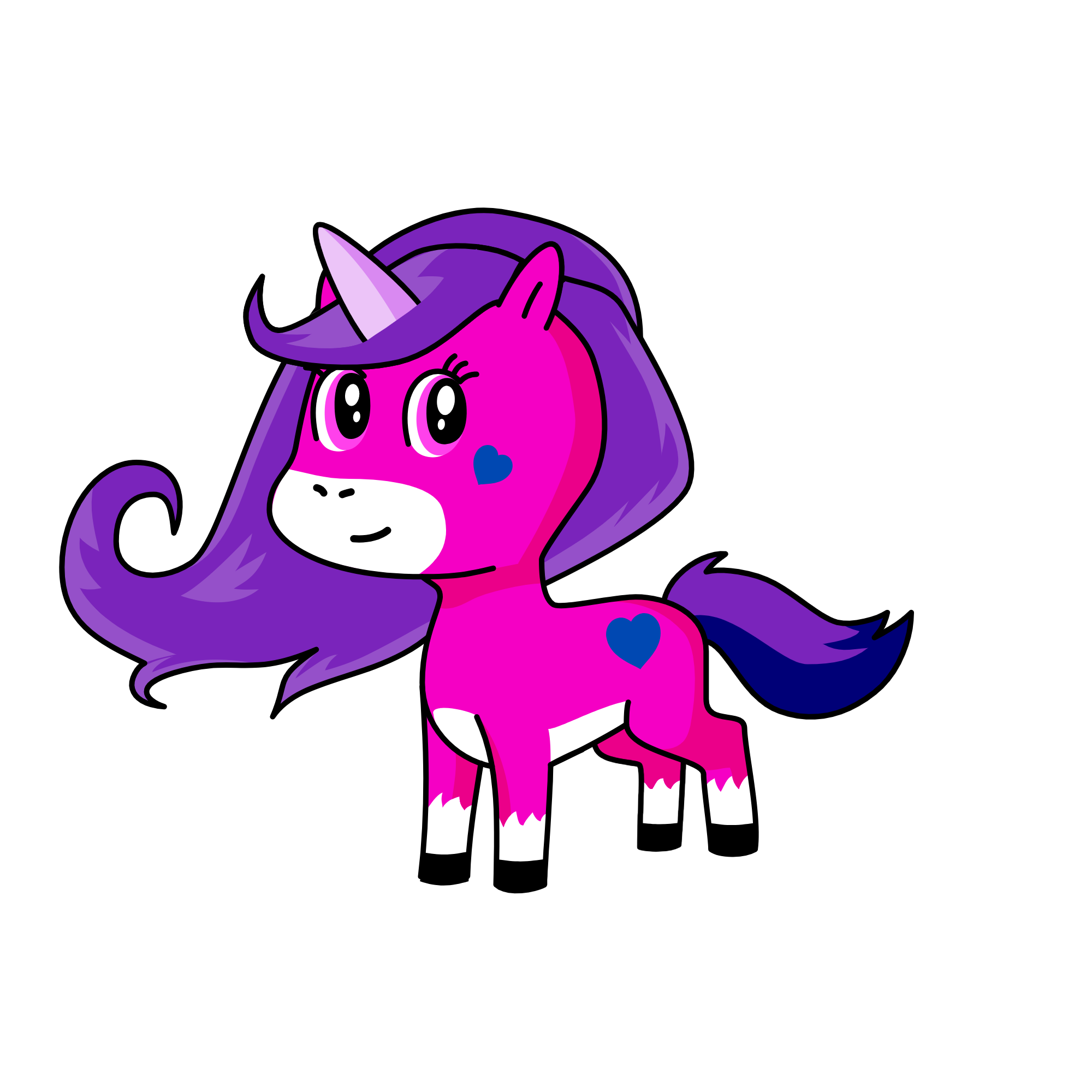Lisa, the unicorn