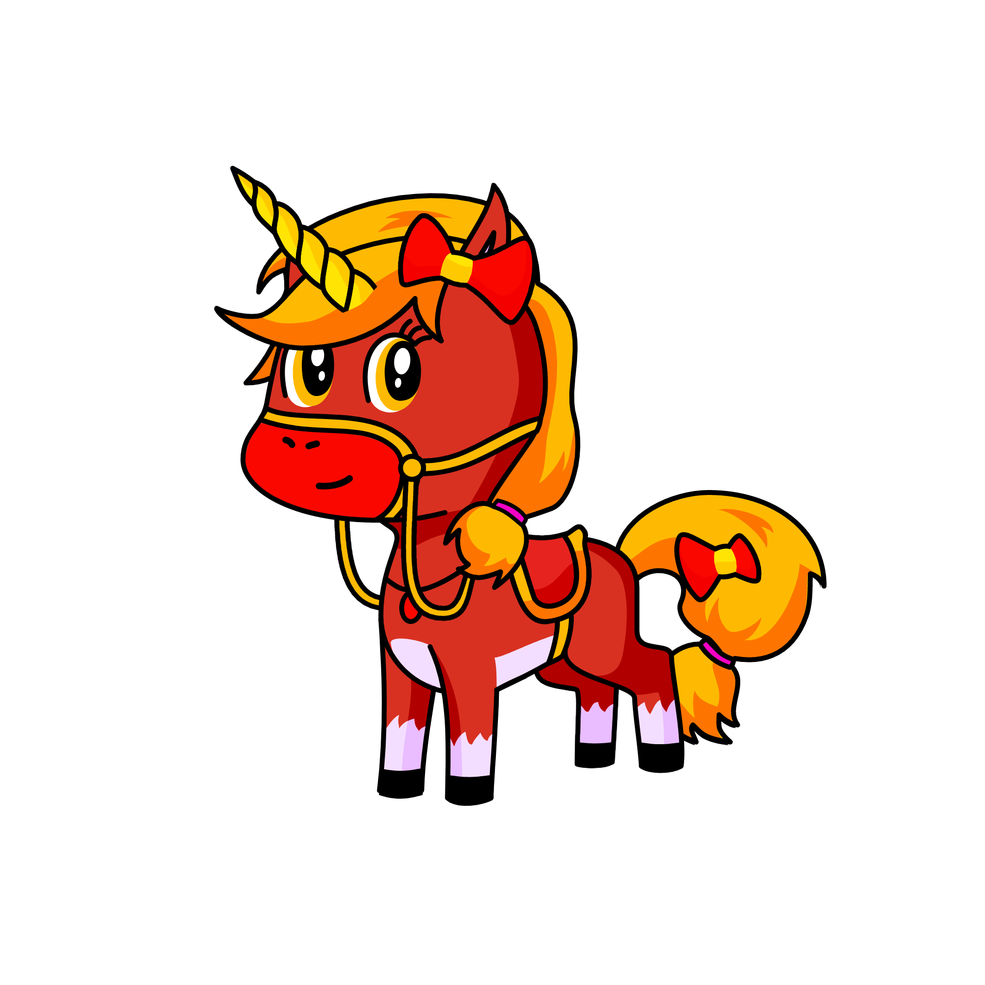 Flare, the unicorn