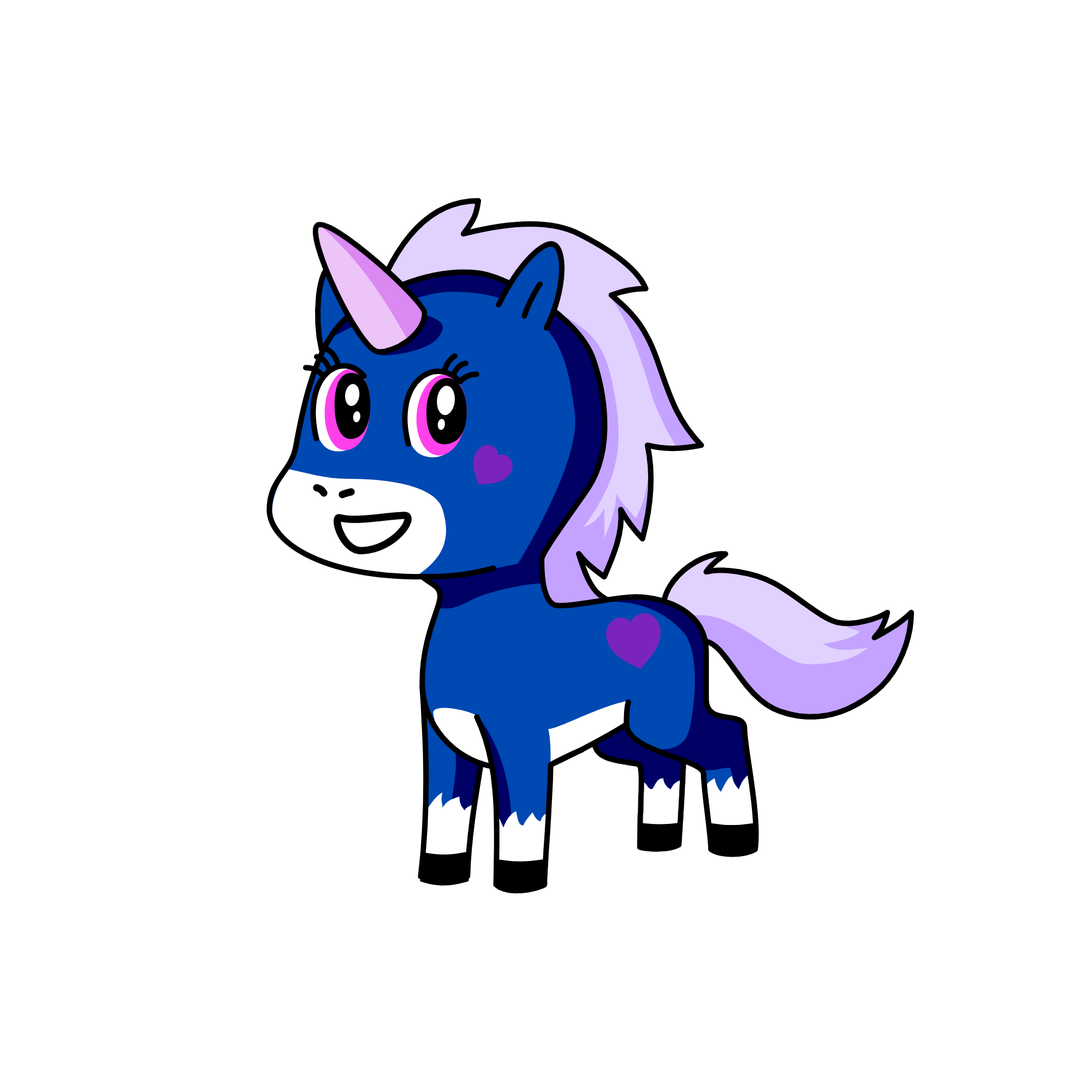 Rose, the unicorn