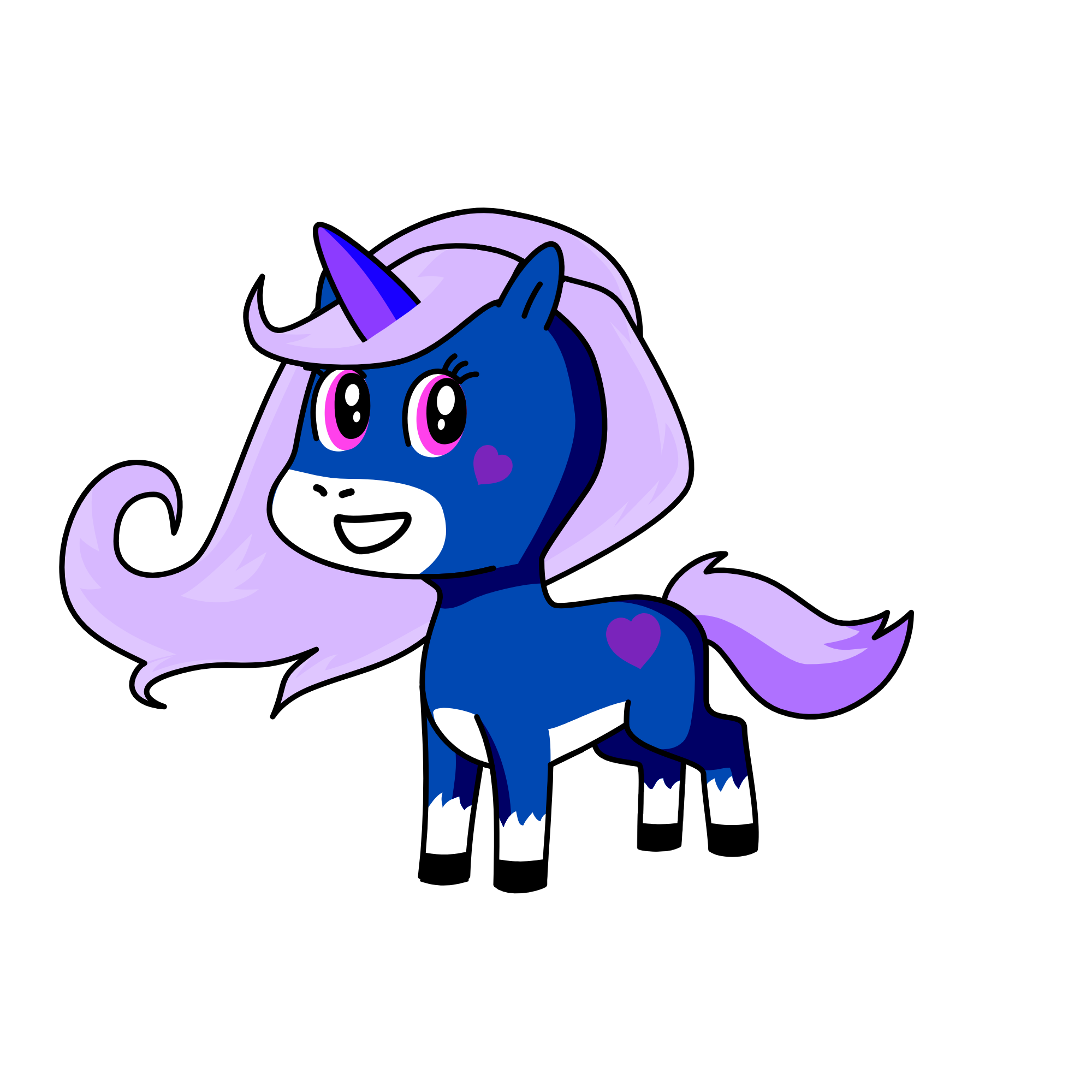 Rose, the unicorn