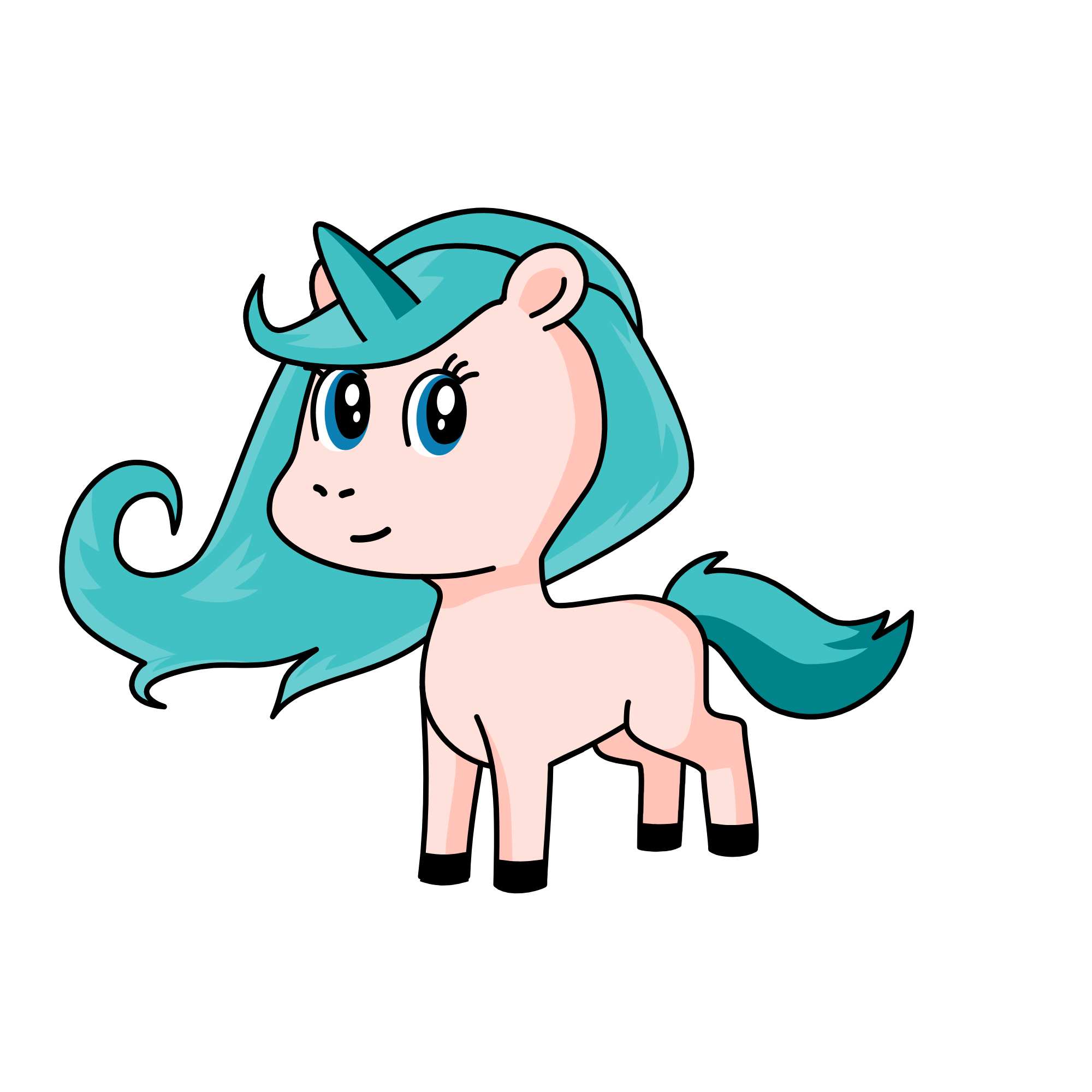Rainfeather, the unicorn