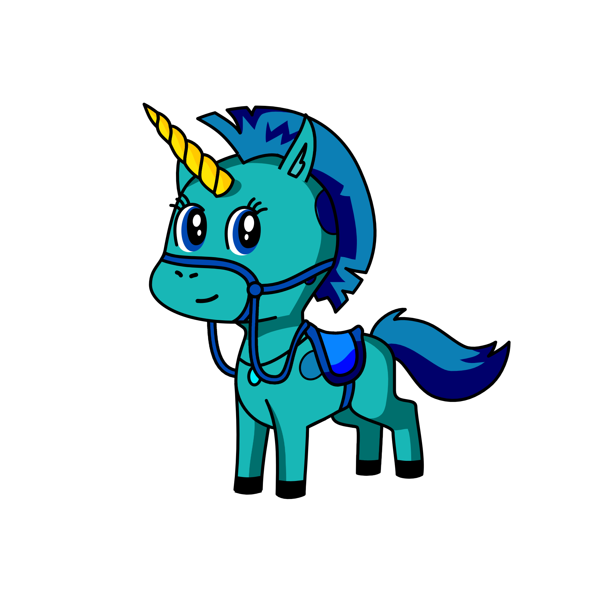 Splash, the unicorn