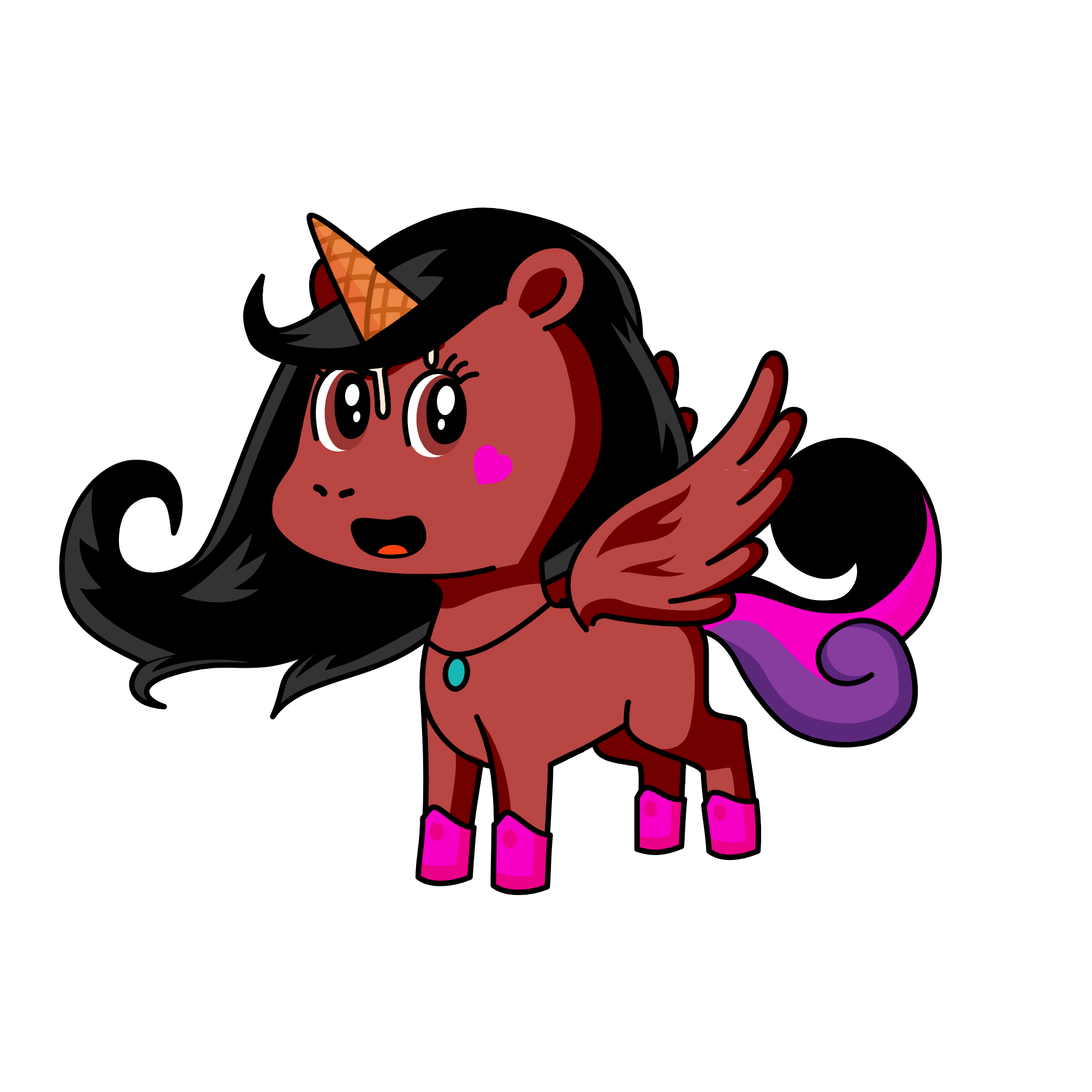 Dhruvi , the unicorn