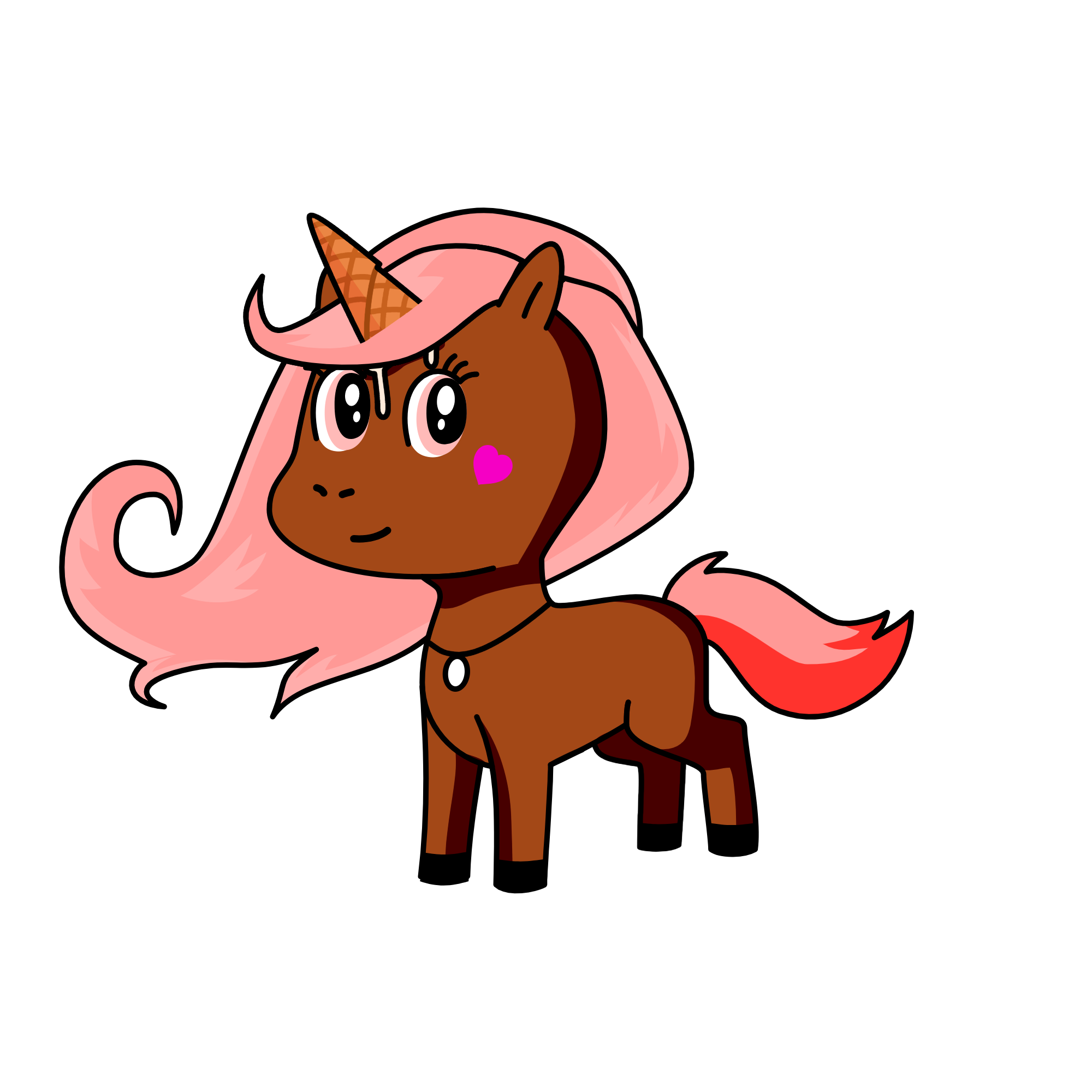 Sprinkles, the unicorn