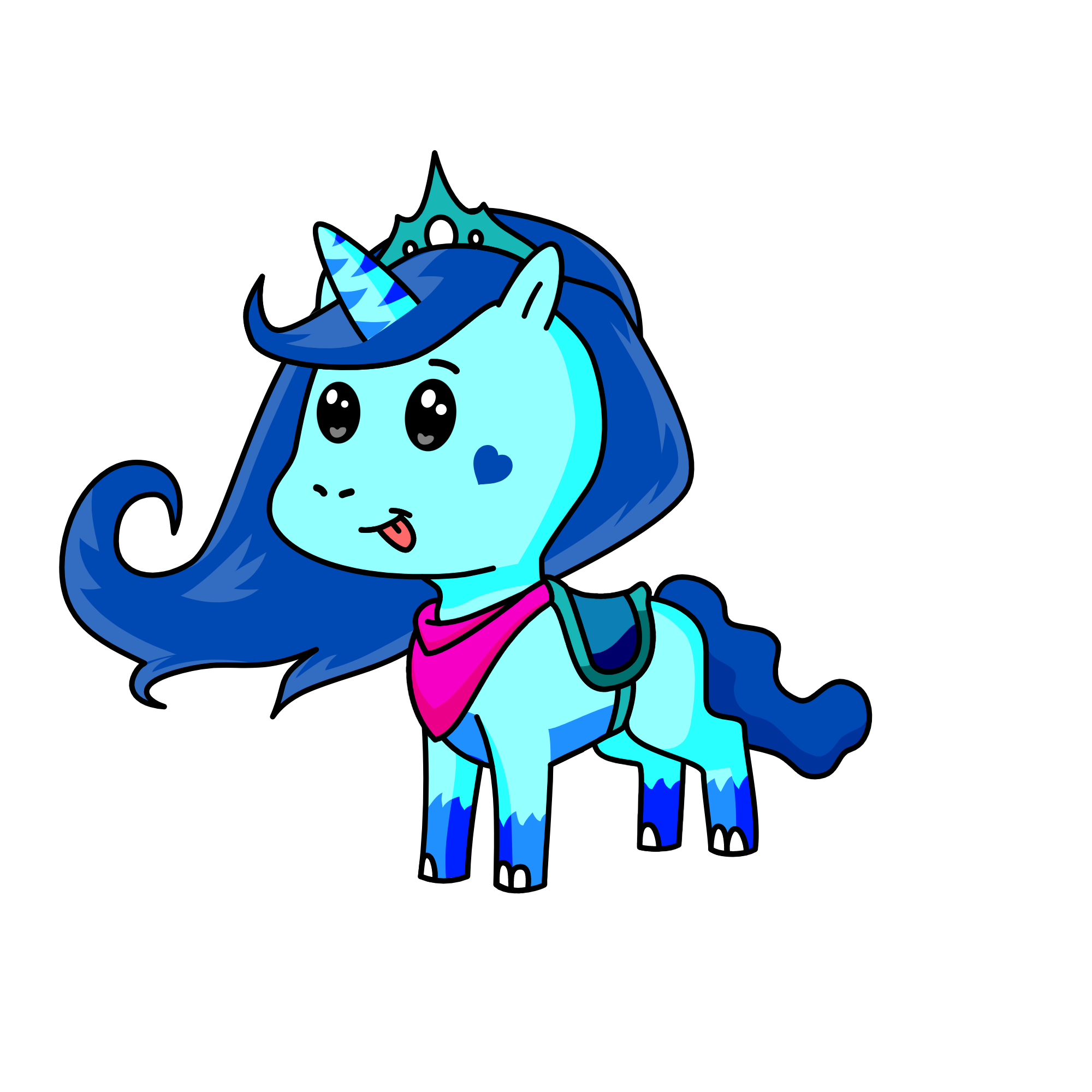 princess luna duh, the unicorn