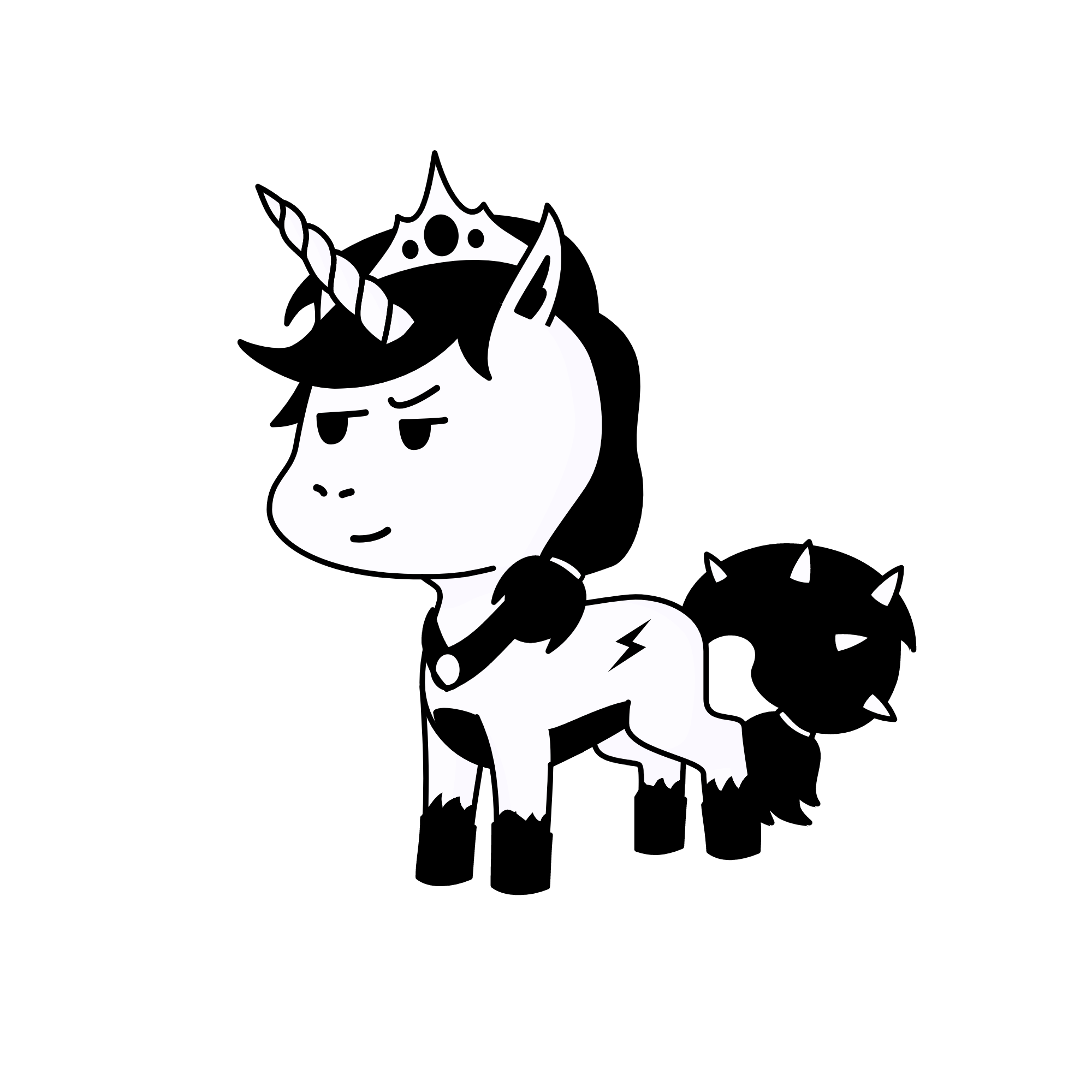 Darker, the unicorn
