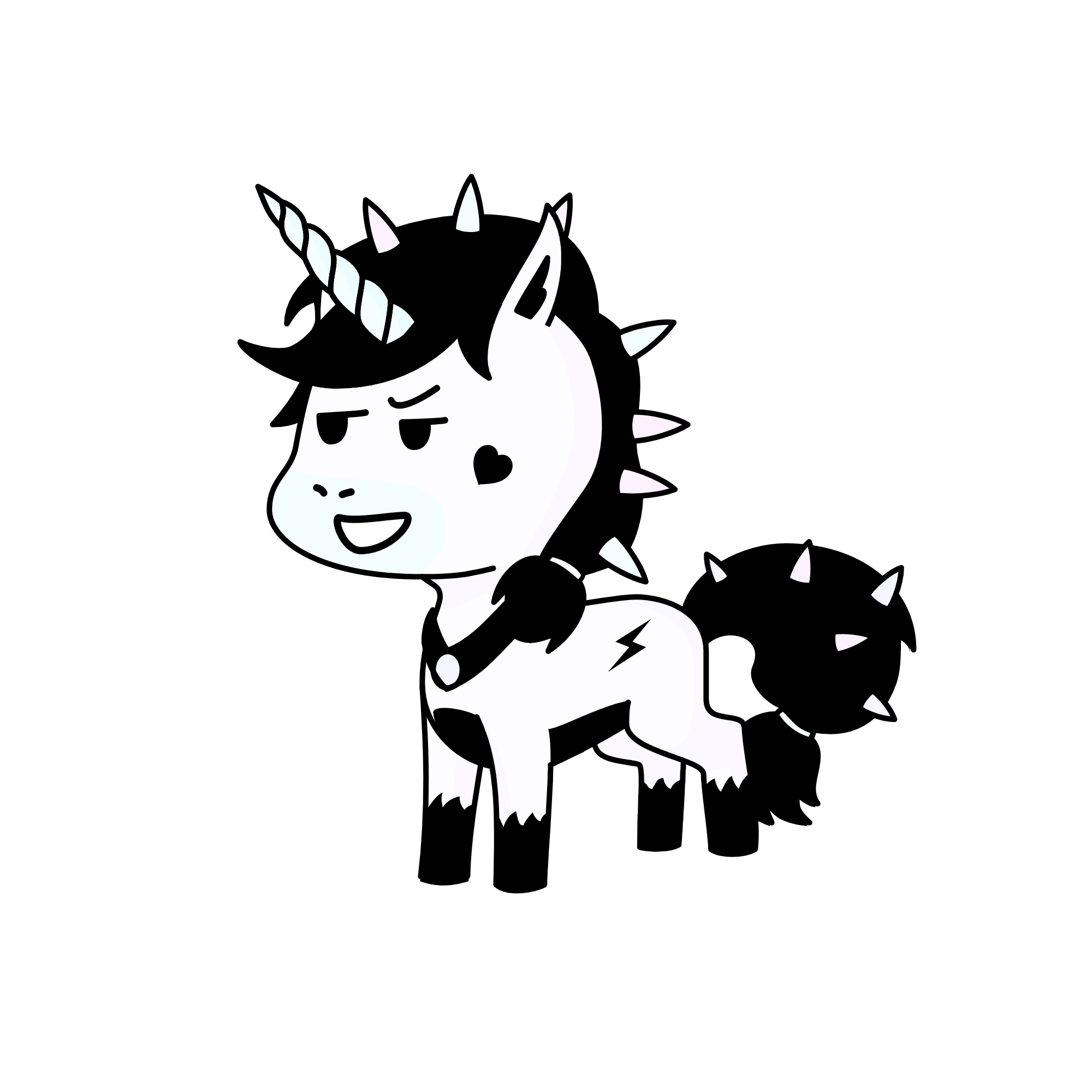 Cool, the unicorn