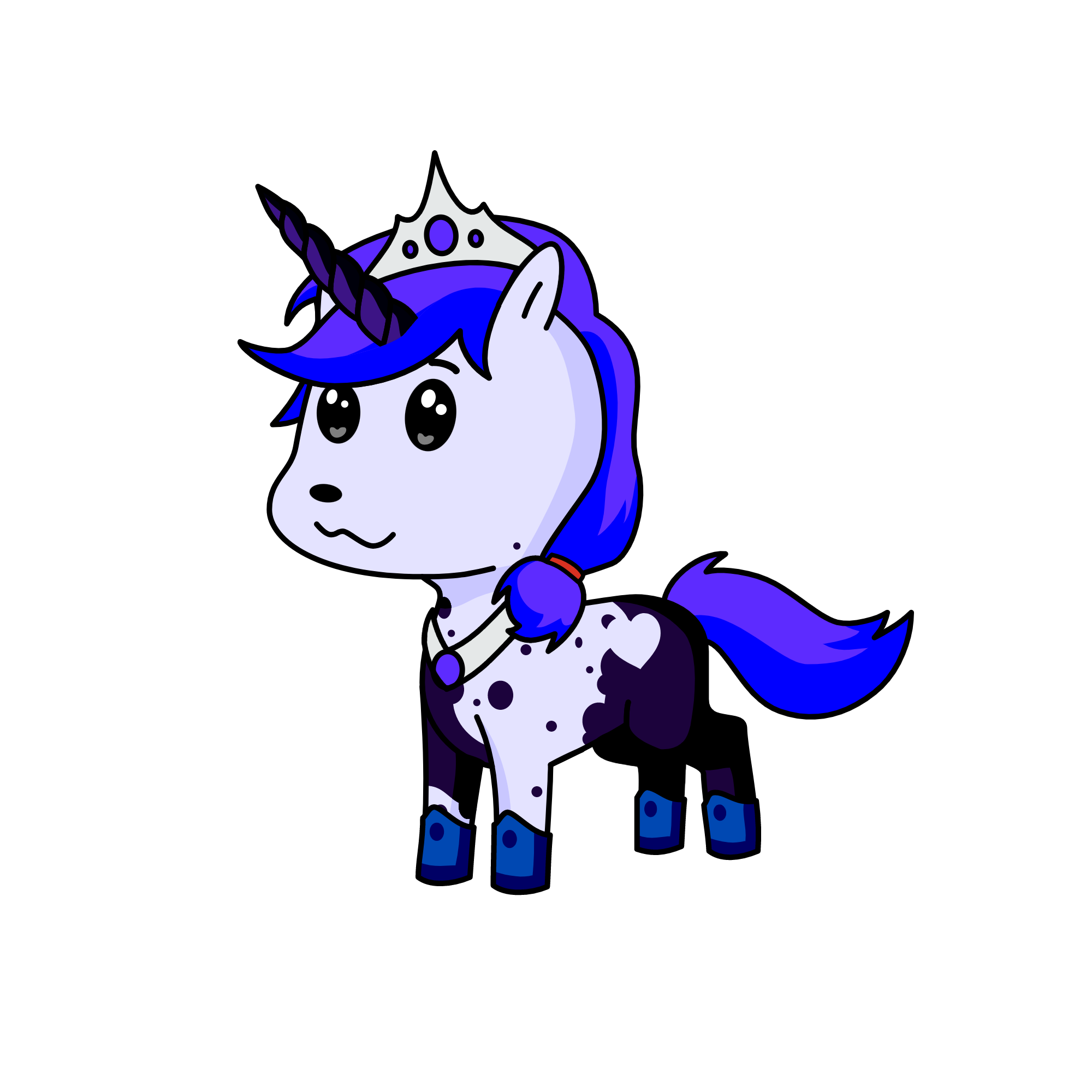 Lunar, the unicorn
