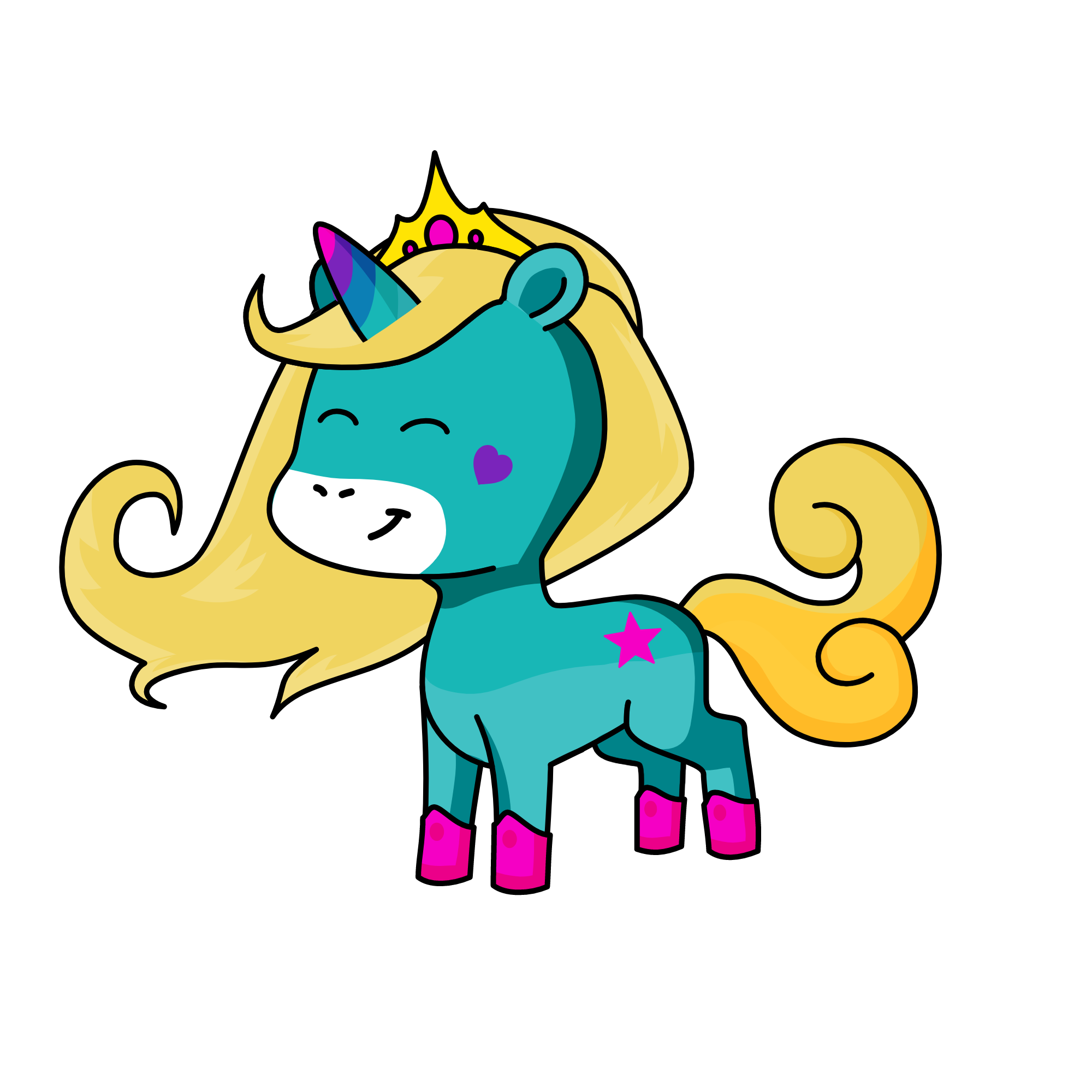 une, the unicorn