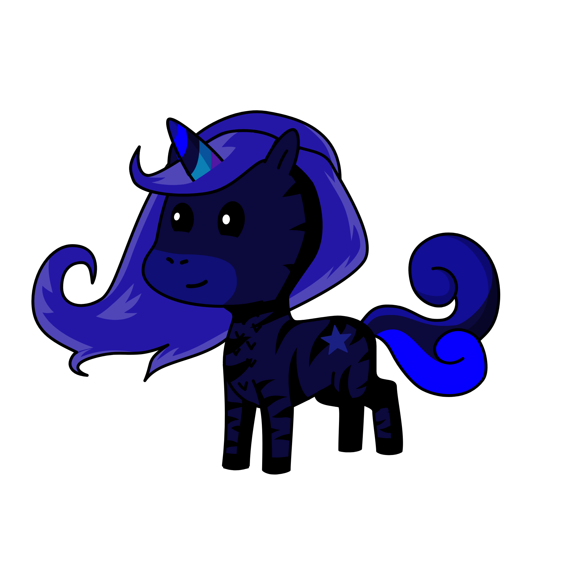 luna, the unicorn