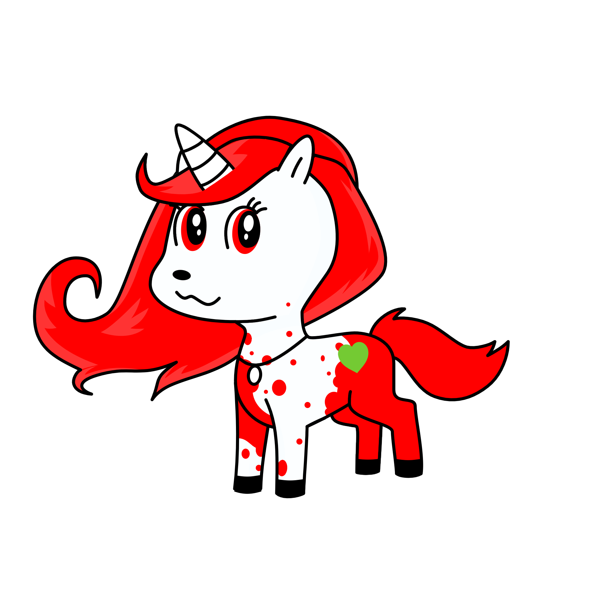 Peppermint , the unicorn